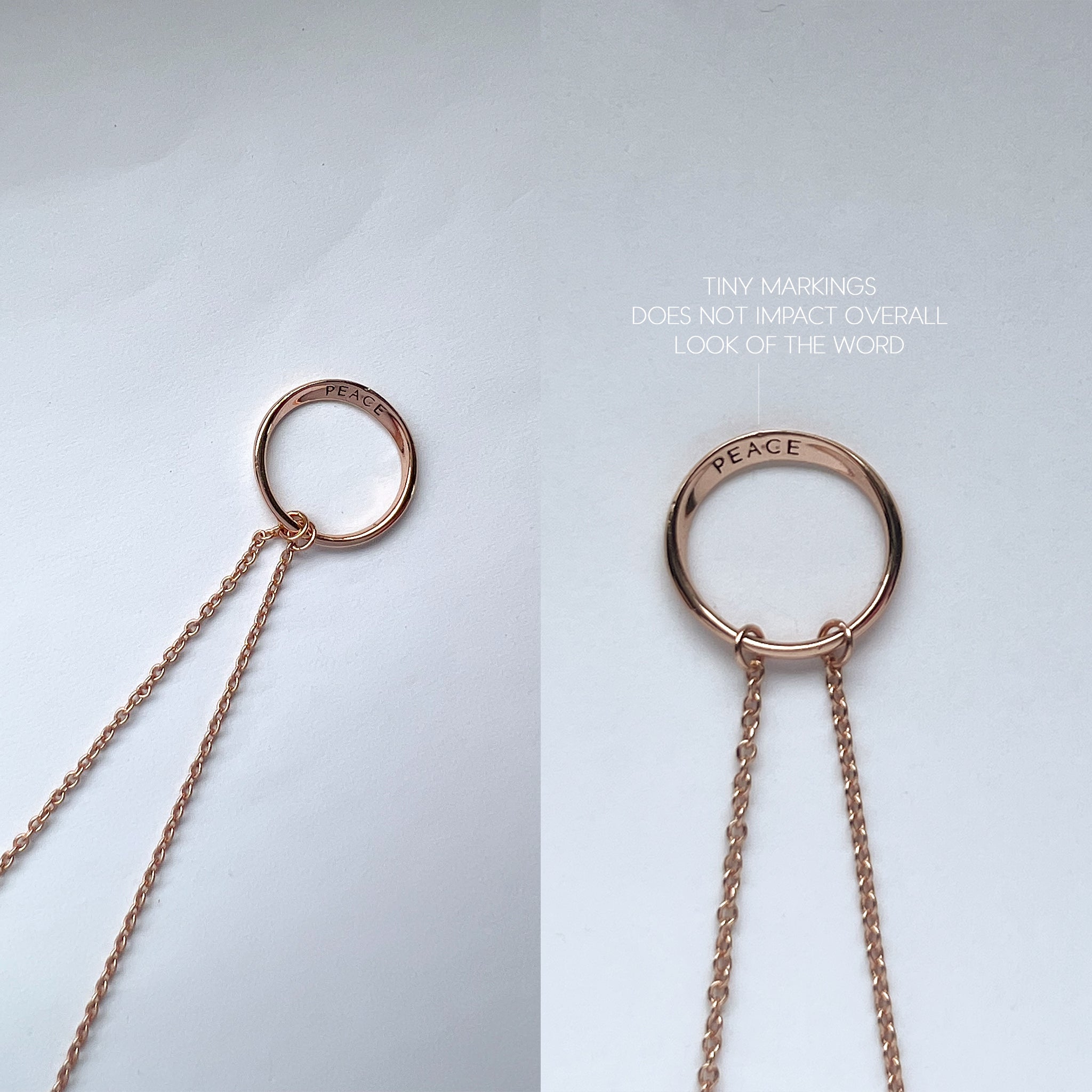 Peace Necklace - Seek + Find