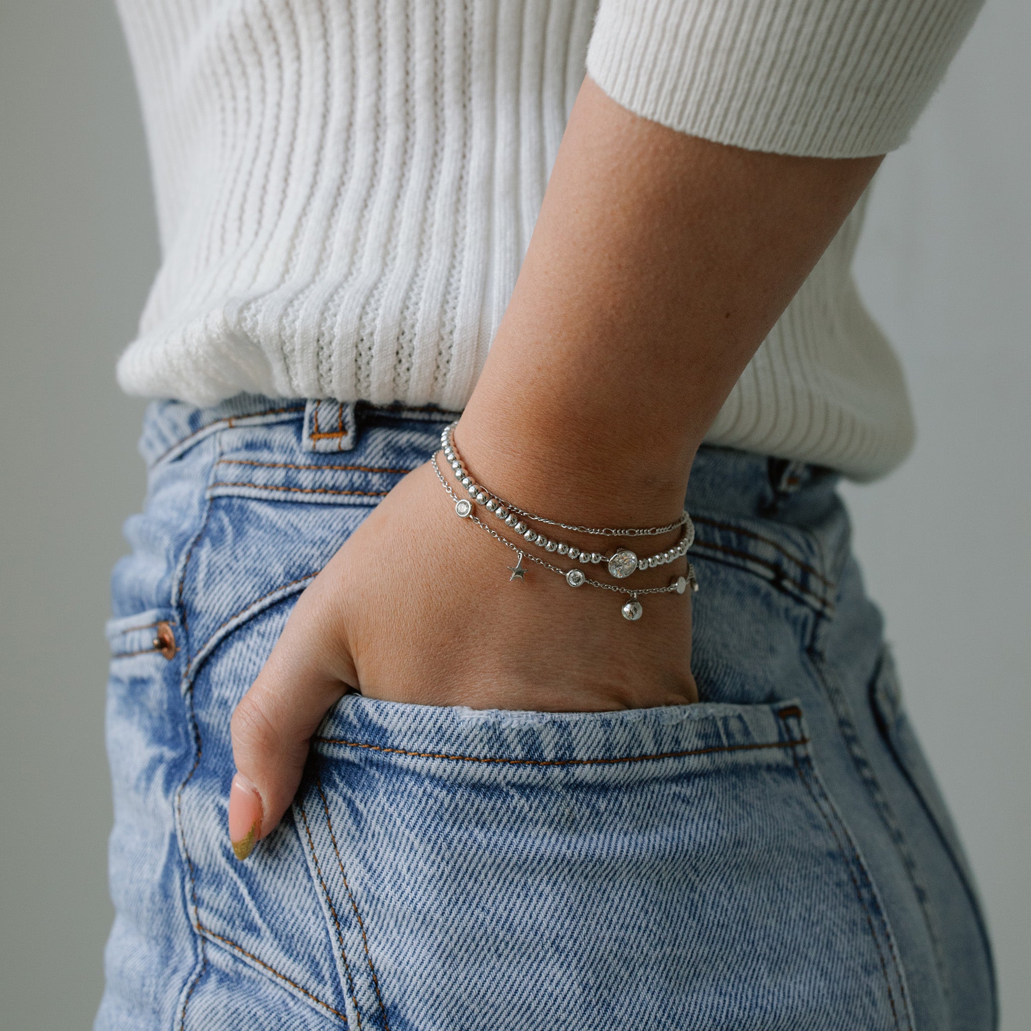 Calm Beaded Bracelet - Seek + Find