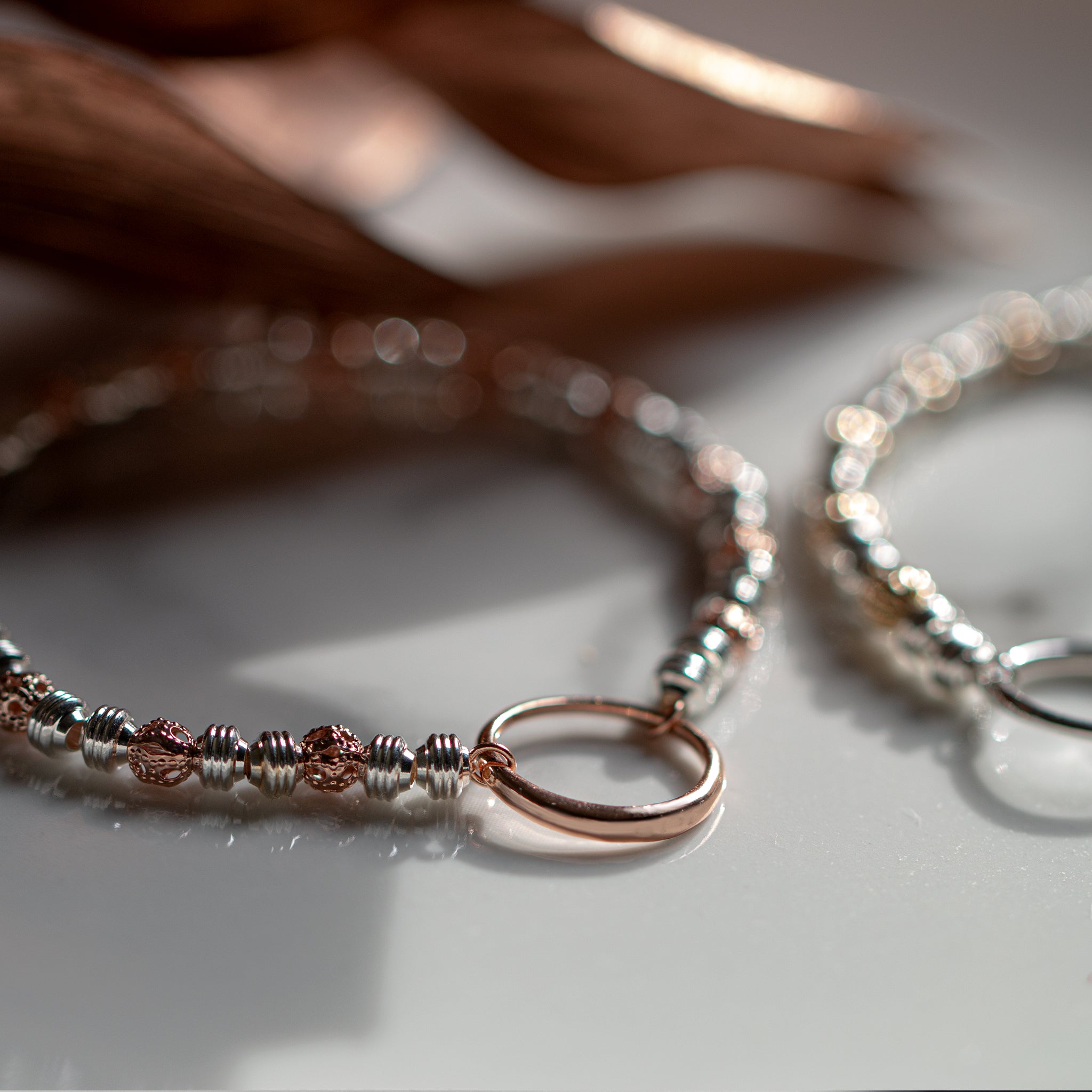 Peace Chunky Beaded Bracelet - Seek+Find