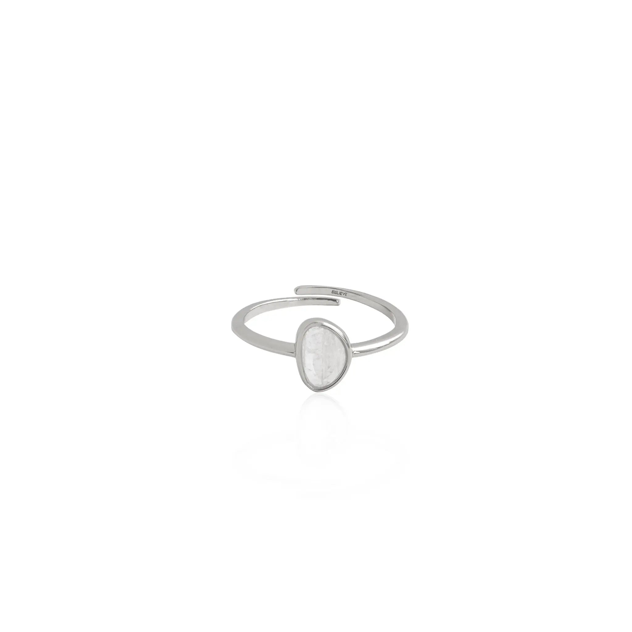 Believe Moonstone Ring - Seek + Find
