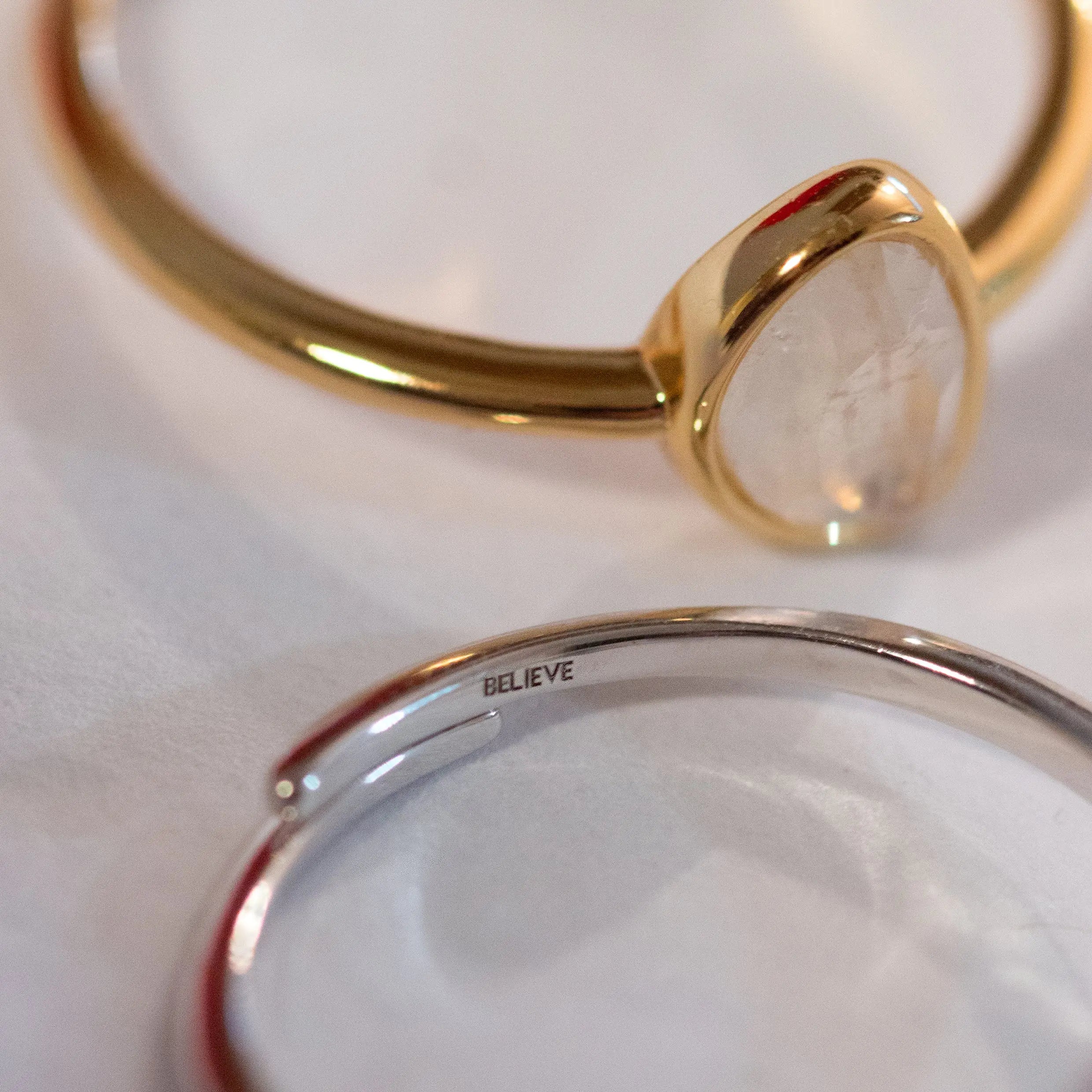 Believe Moonstone Ring - Seek + Find