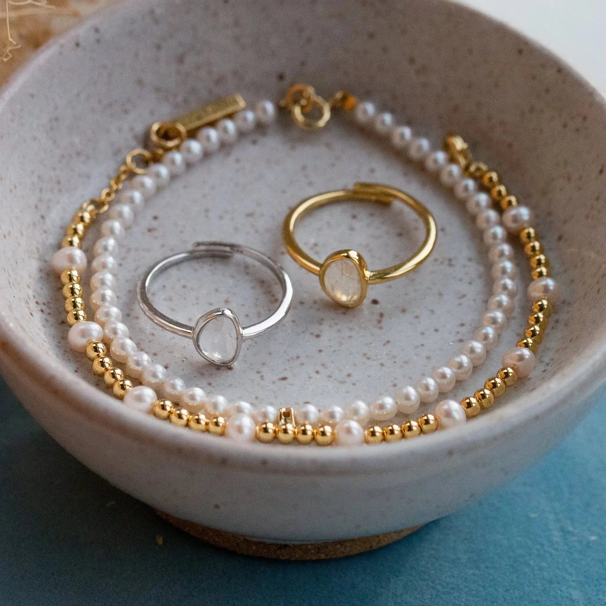 Believe Moonstone Ring - Seek + Find