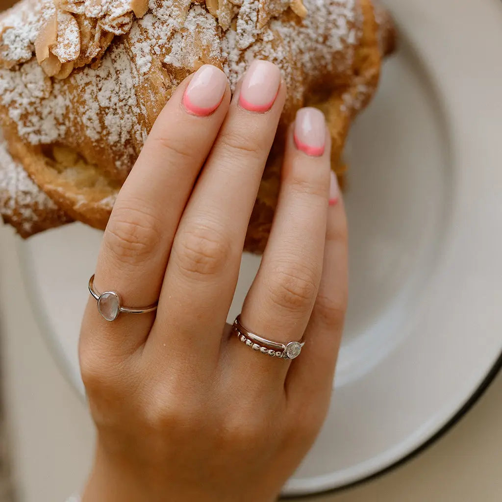 Believe Moonstone Ring - Seek + Find
