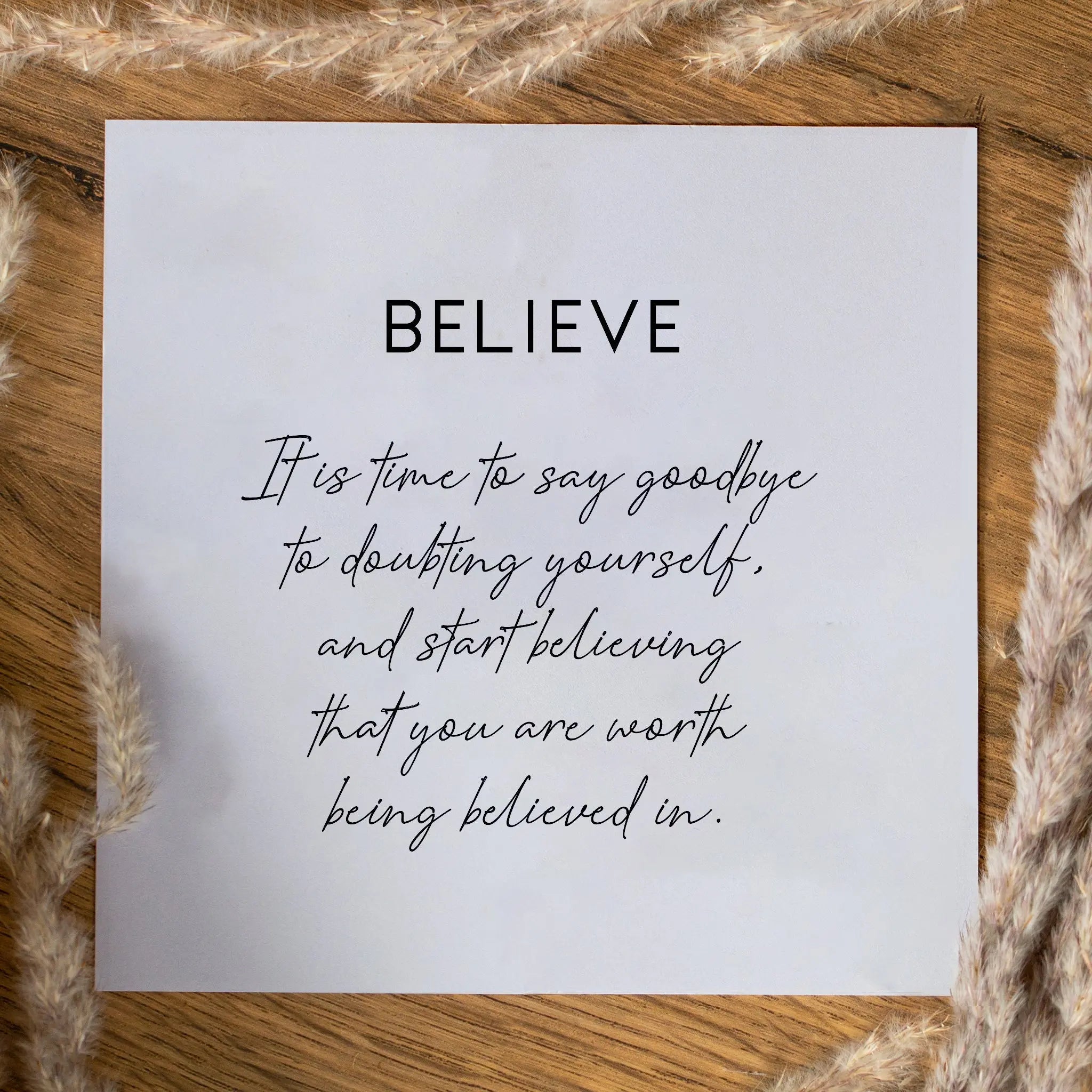 Believe Necklace - Seek + Find