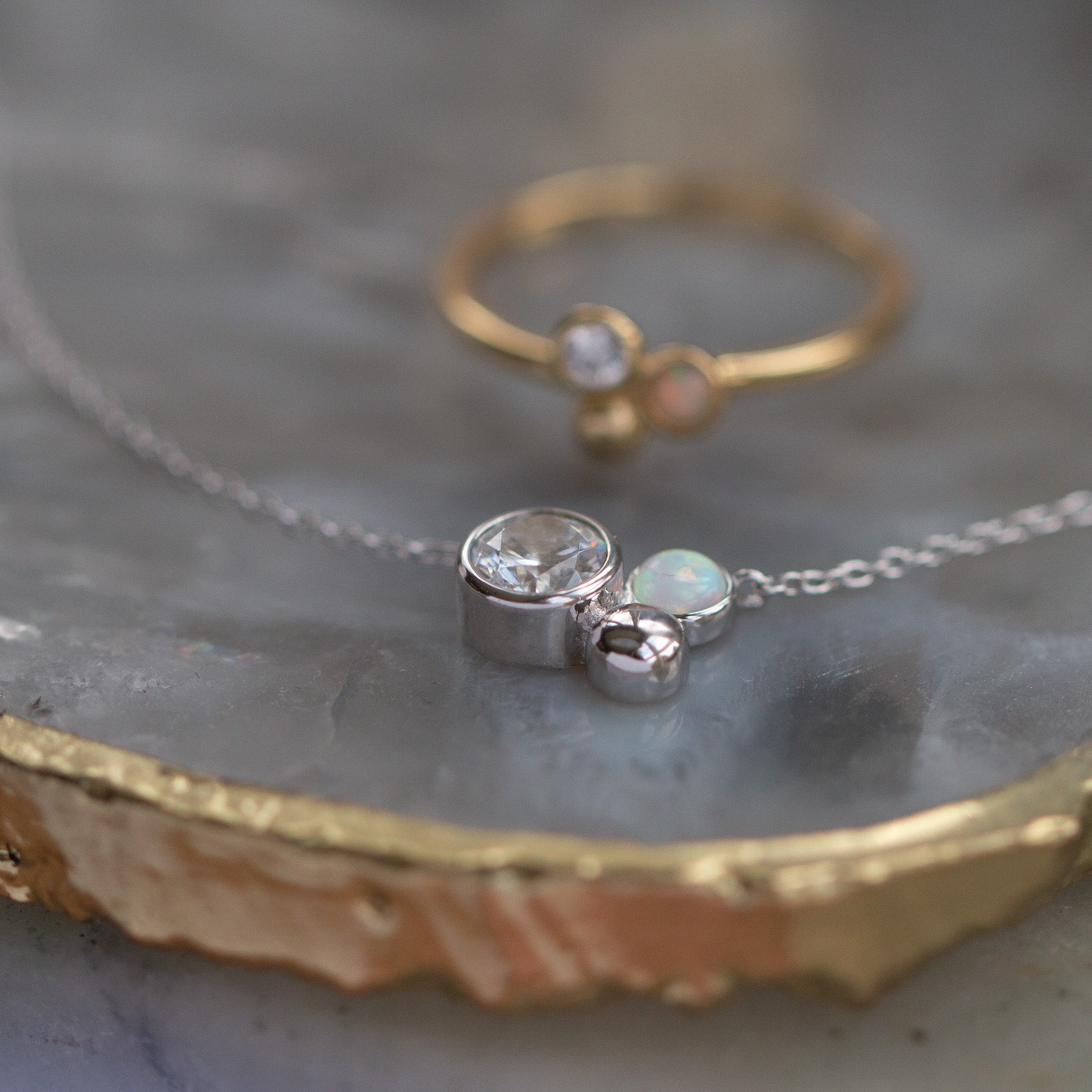 Beloved Rose Gold Necklace - Seek + Find