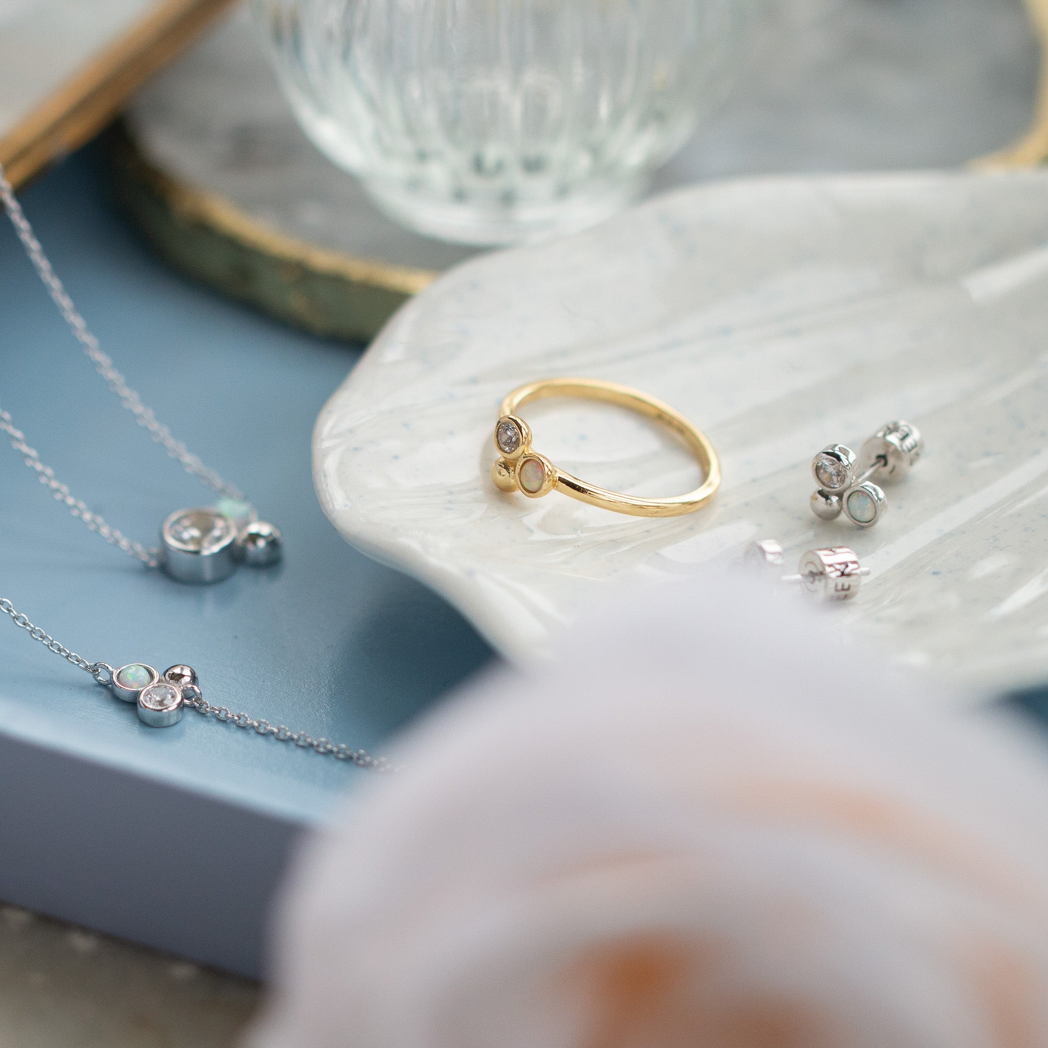 Beloved Studs Rose Gold - Seek + Find