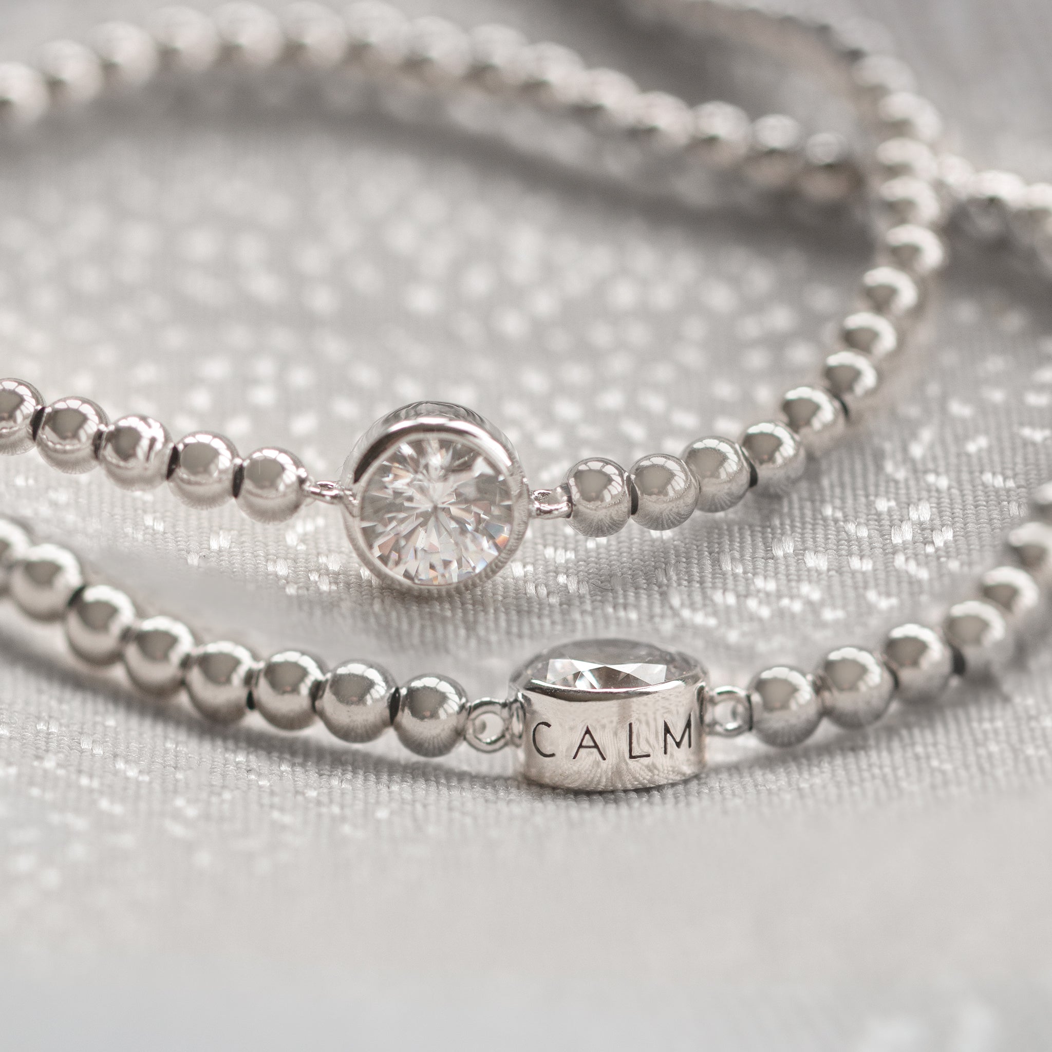 Calm Beaded Bracelet - Seek + Find