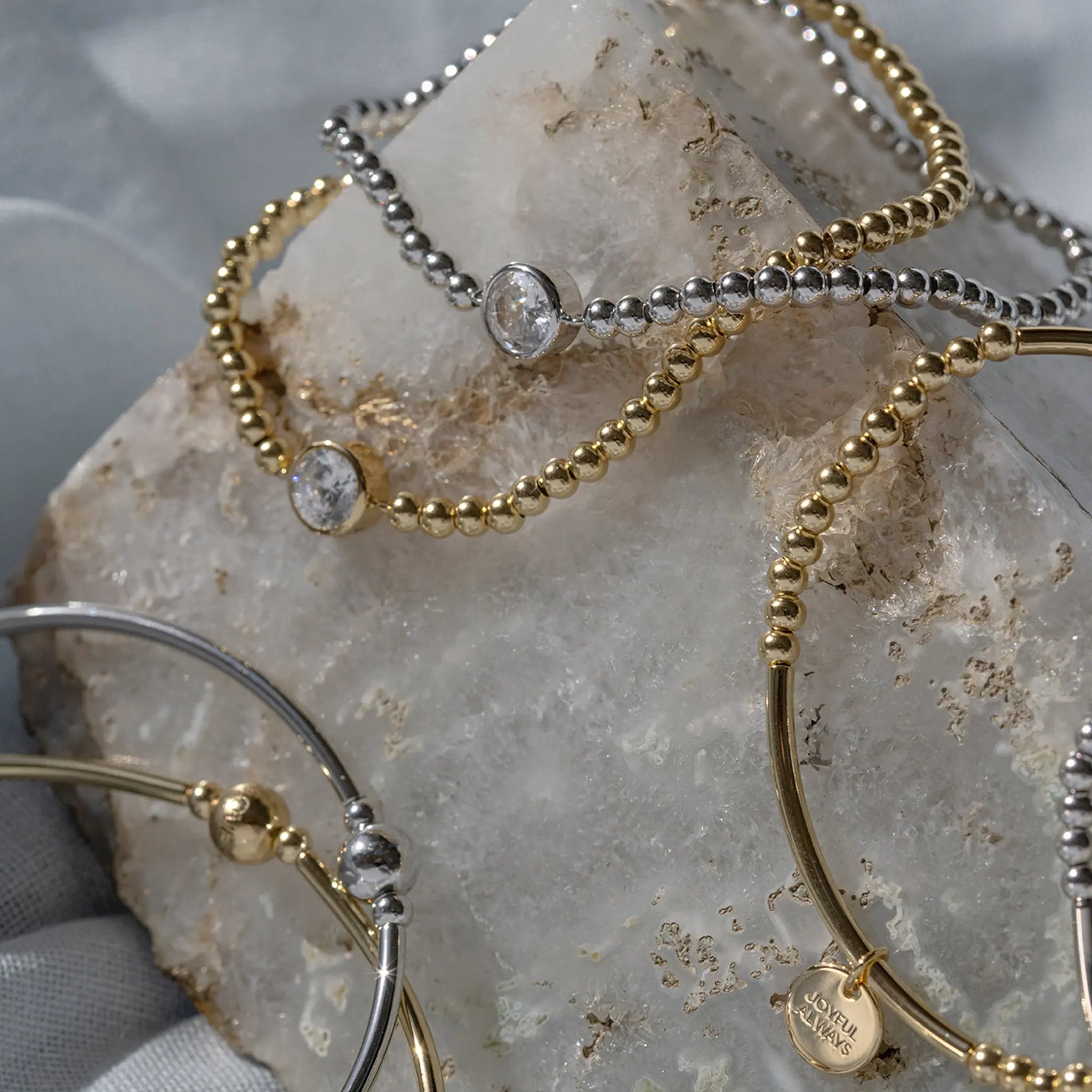 Calm Beaded Bracelet - Seek + Find