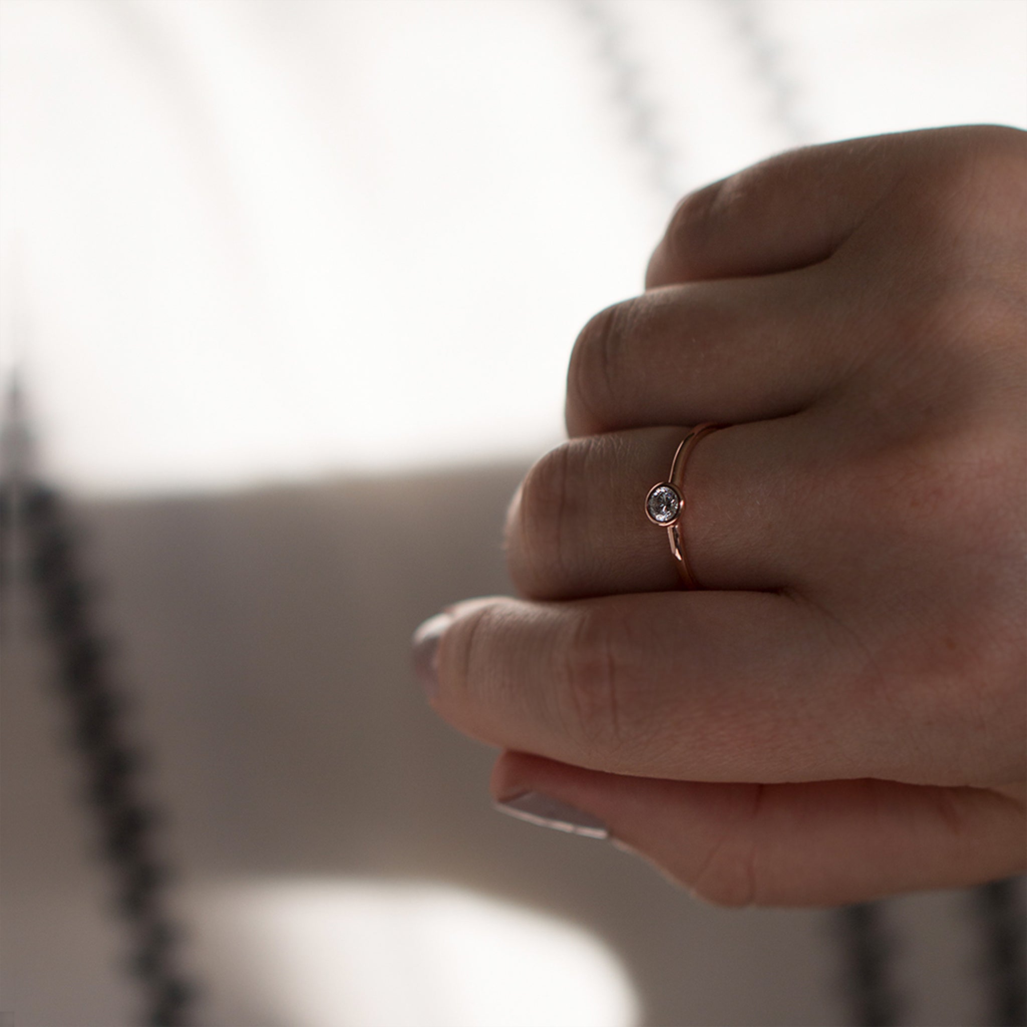 Calm Rose Gold Ring - Seek + Find