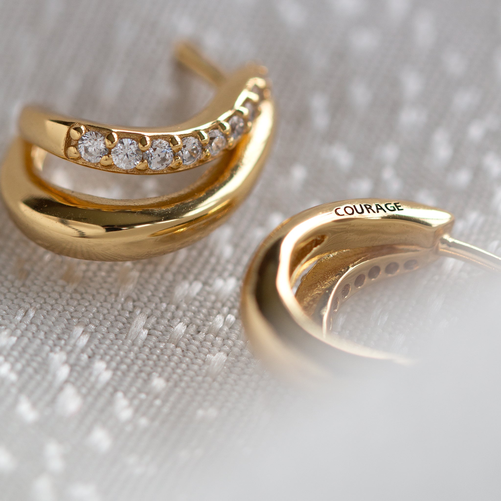 Courage Earrings - Seek + Find