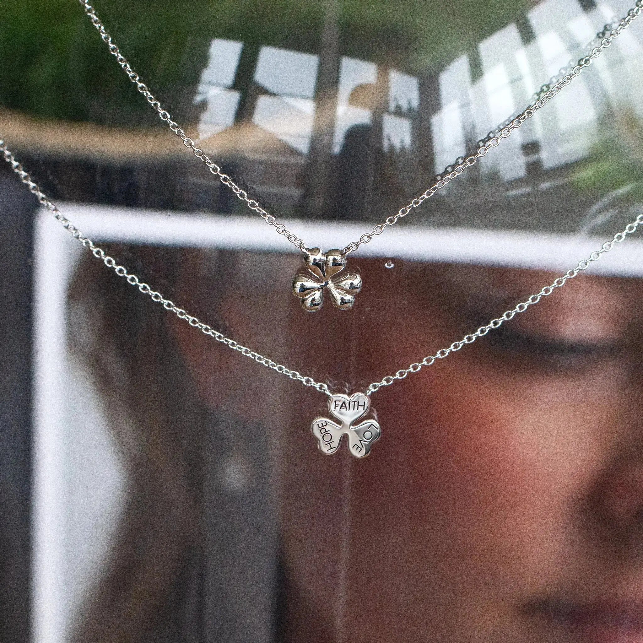 Faith Hope Love Necklace - Seek + Find