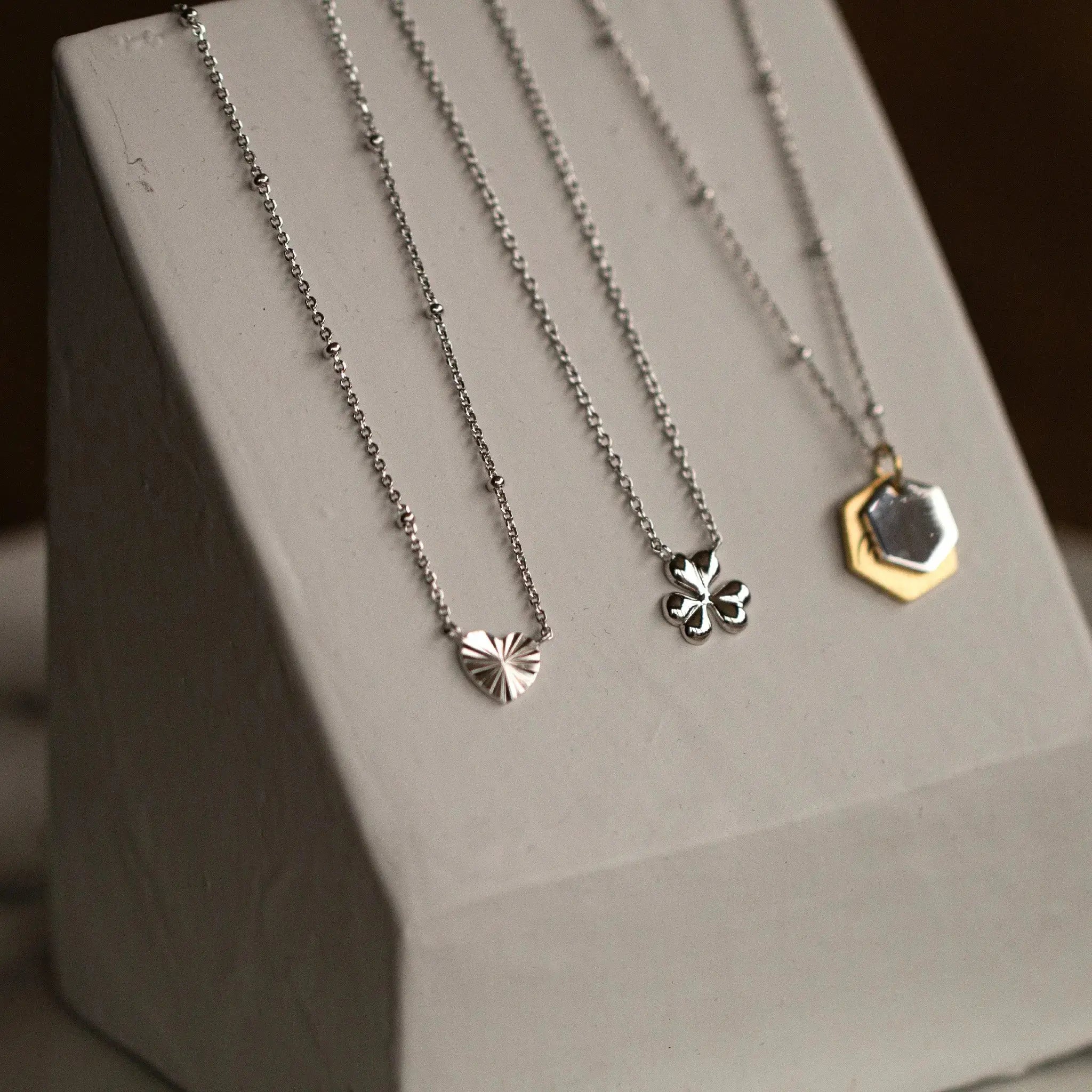 Faith Hope Love Necklace - Seek + Find