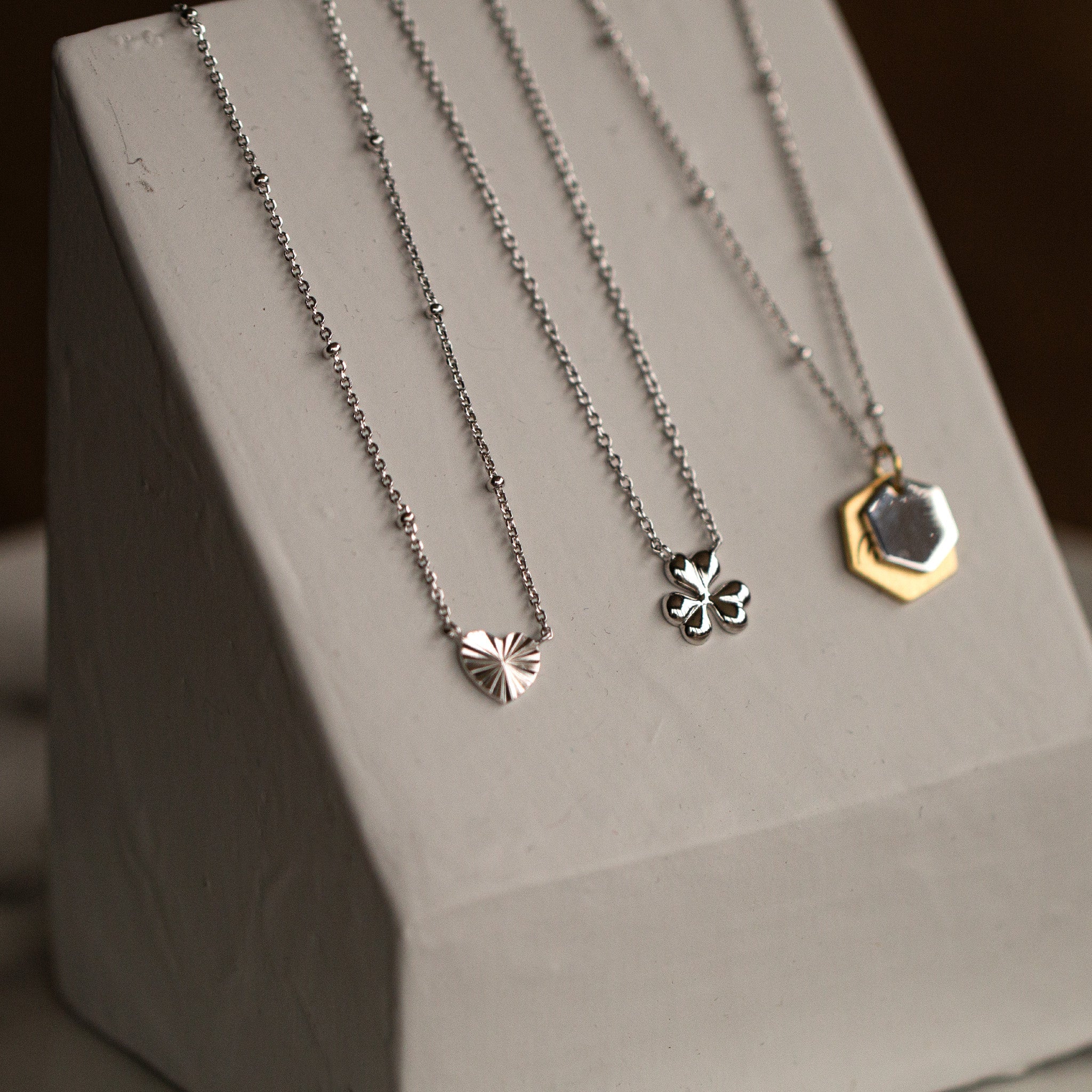 Faith Hope Love Necklace - Seek + Find