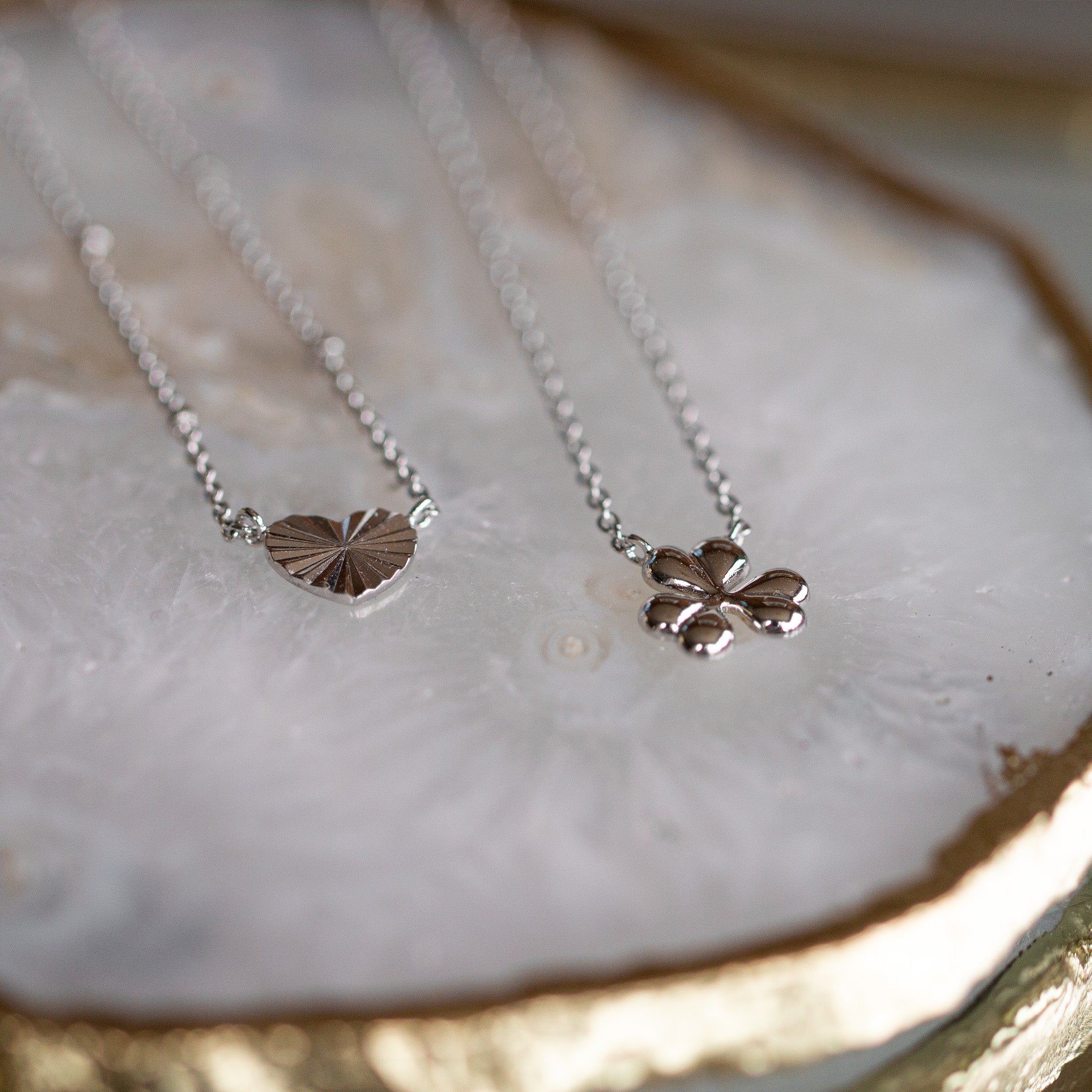 Faith Hope Love Necklace - Seek + Find