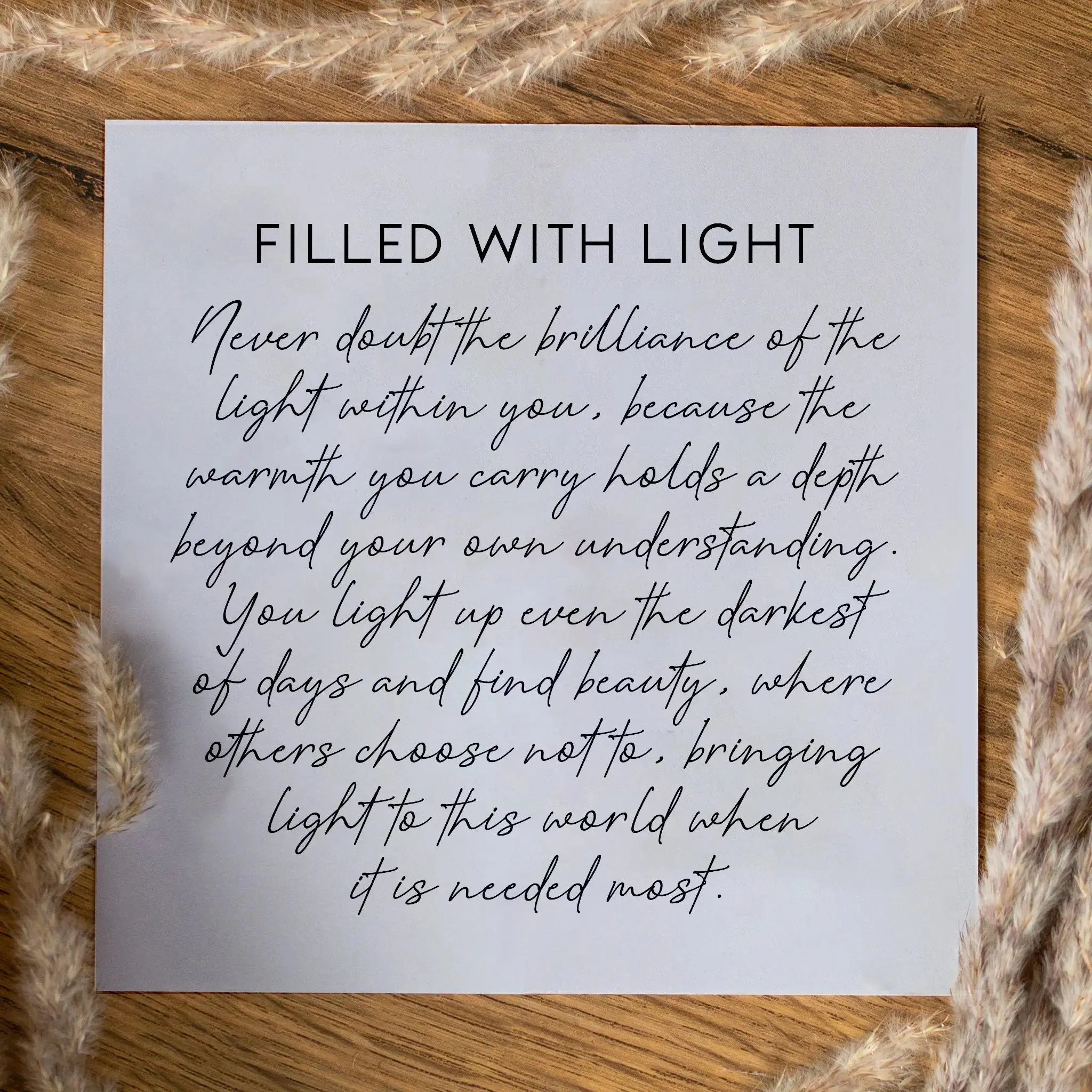 Filled with Light Necklace Seek + Find