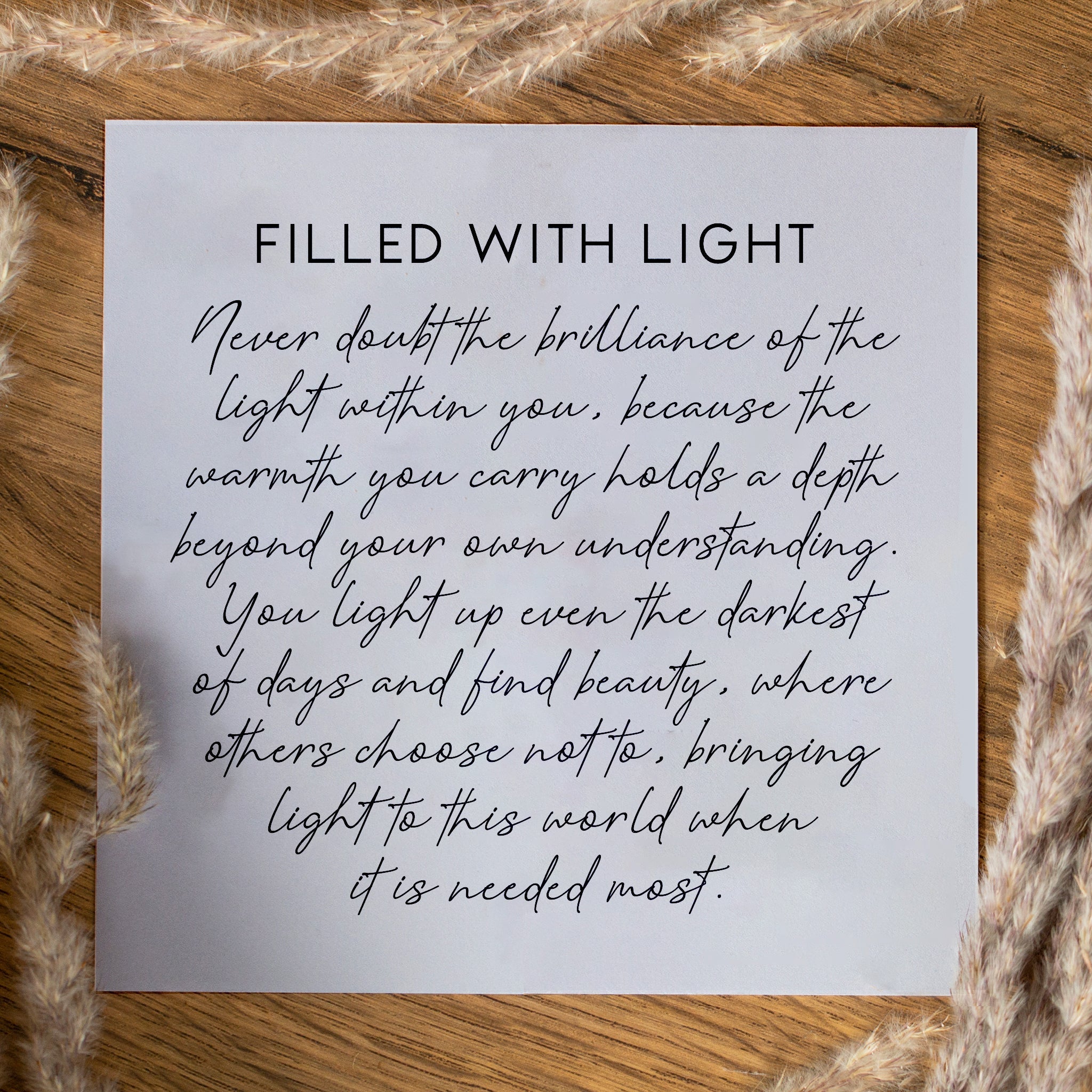 Filled with Light Necklace Seek + Find
