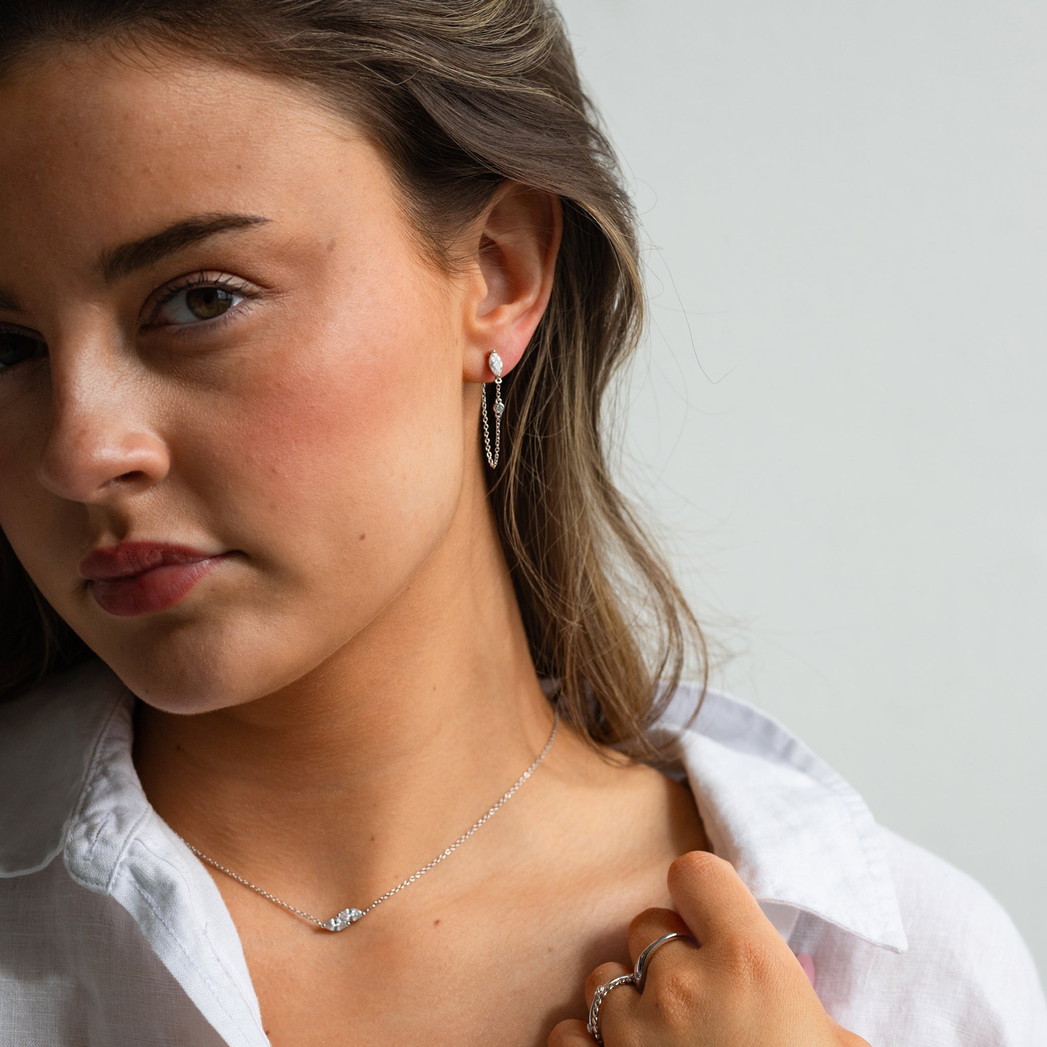 Filled with 'Light' Earrings - Seek + Find