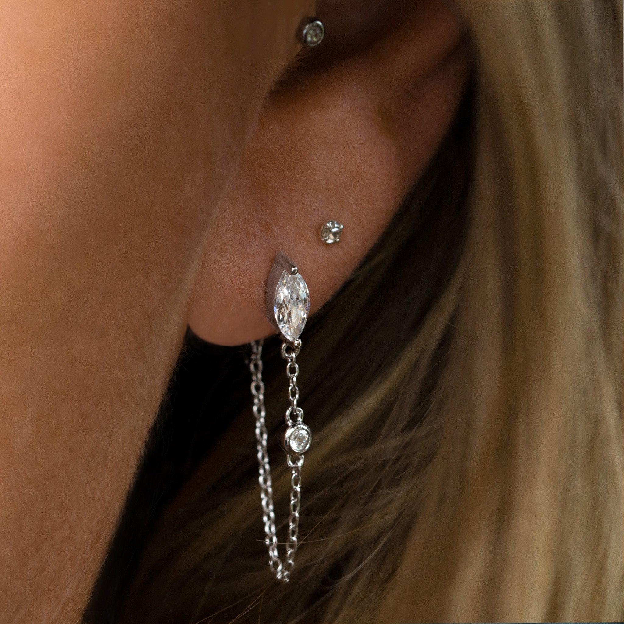 Filled with 'Light' Earrings - Seek + Find