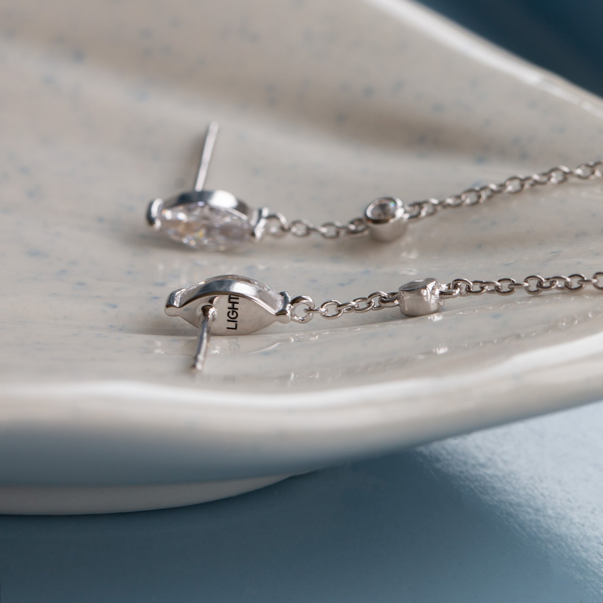 Filled with 'Light' Earrings - Seek + Find