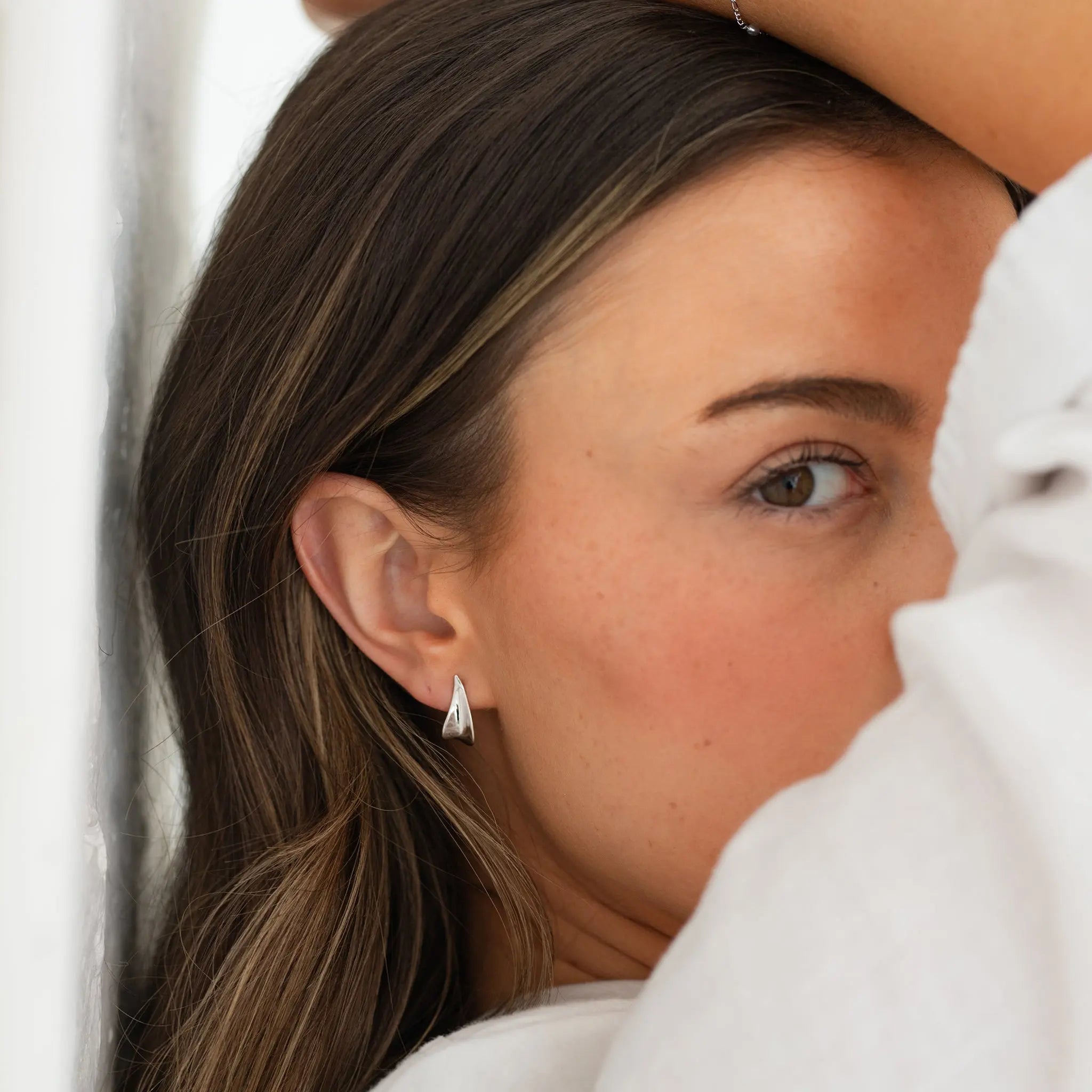 Grow Leaf Earring - Seek + Find