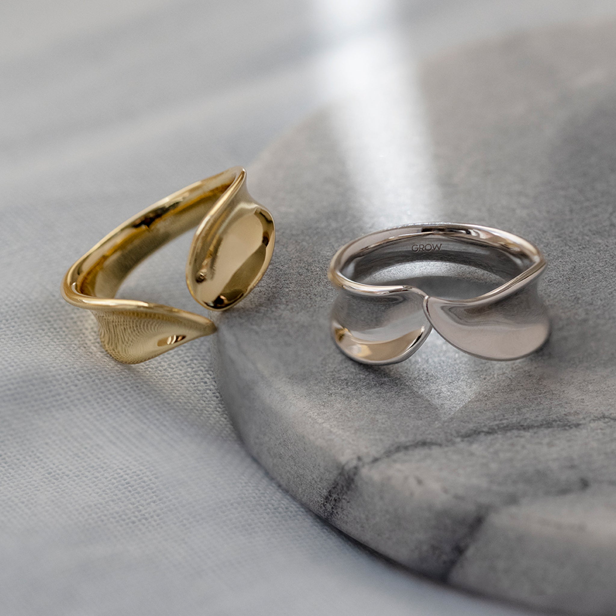 Grow Leaf Ring - Seek + Find