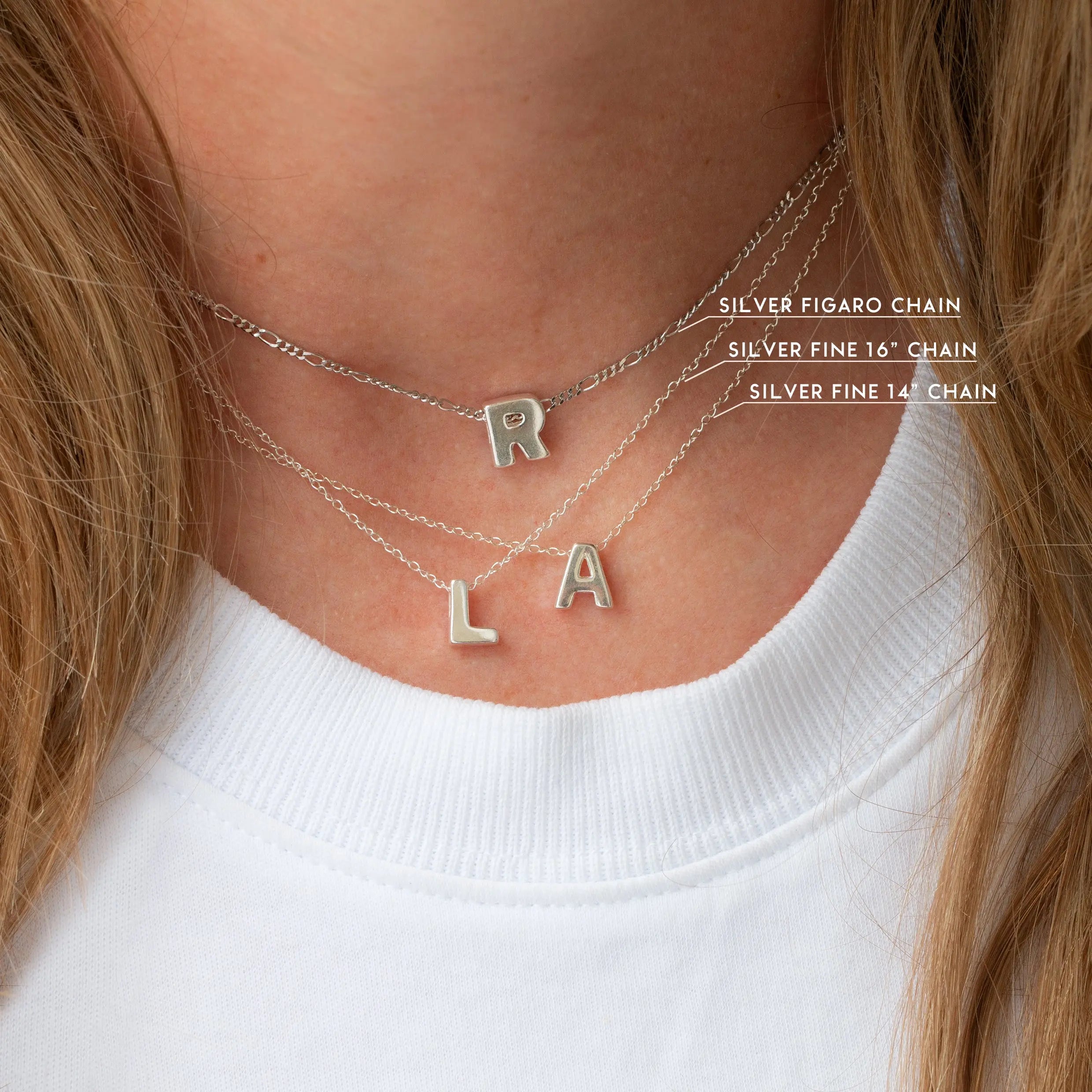 Initial Necklace - Seek + Find