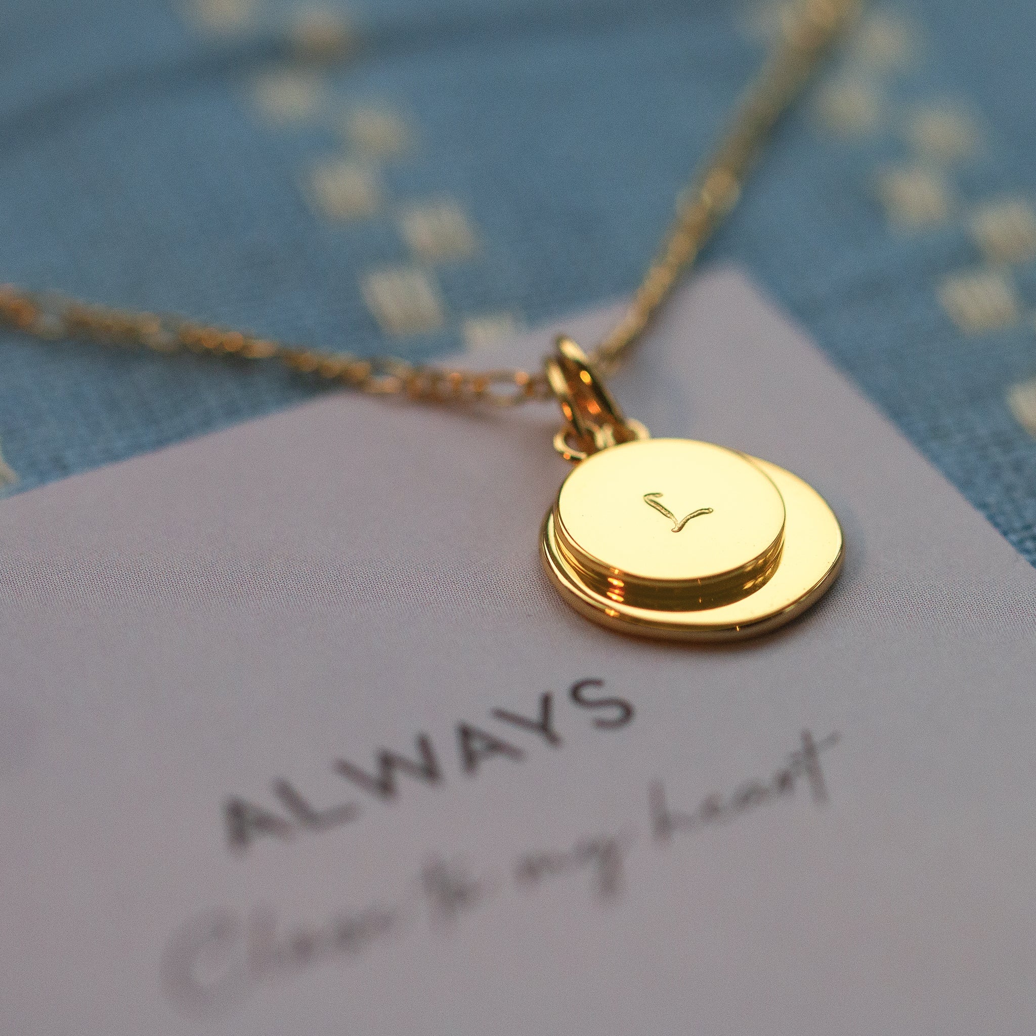 Multiple Gold Pendants - Seek + Find