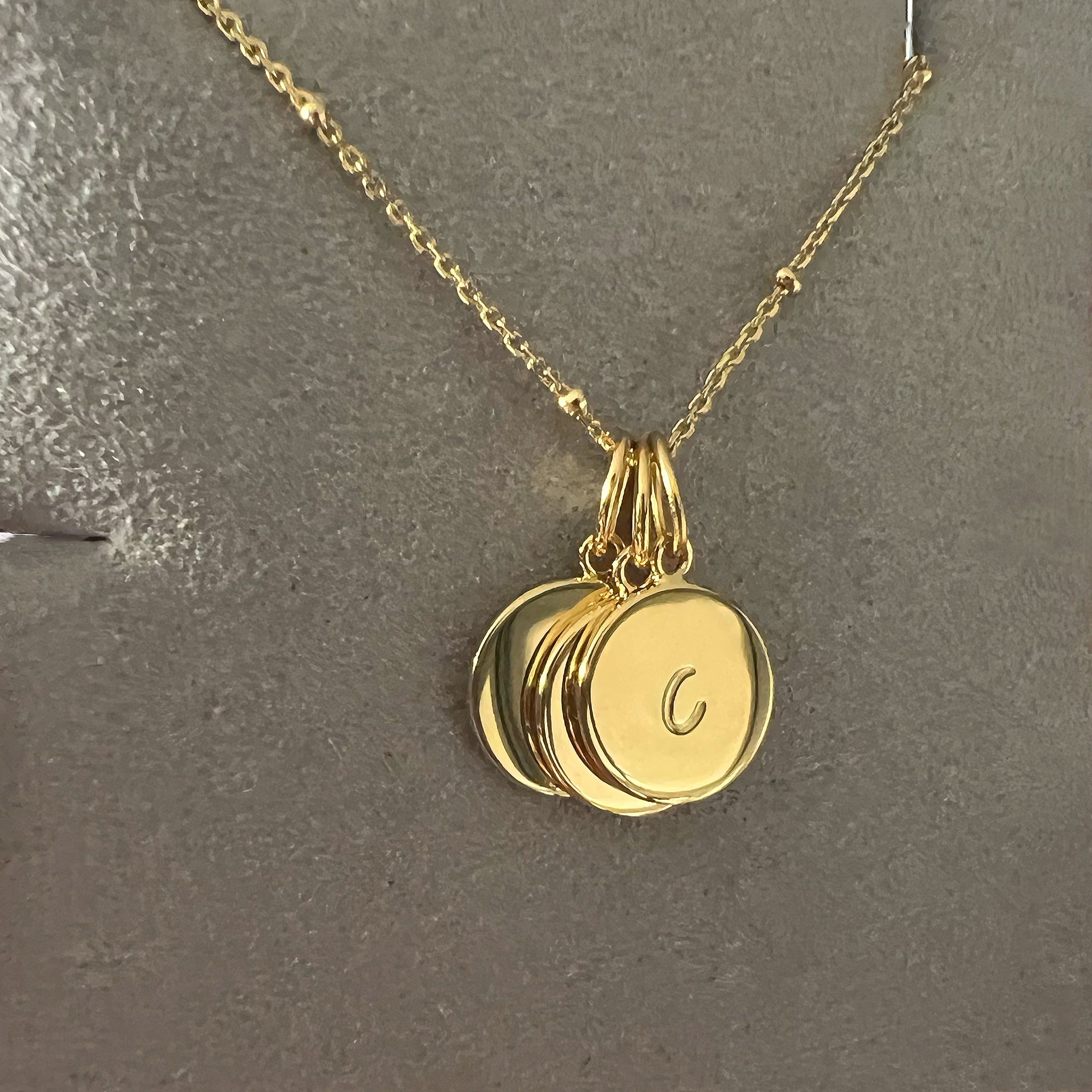 Multiple Gold Pendants - Seek + Find