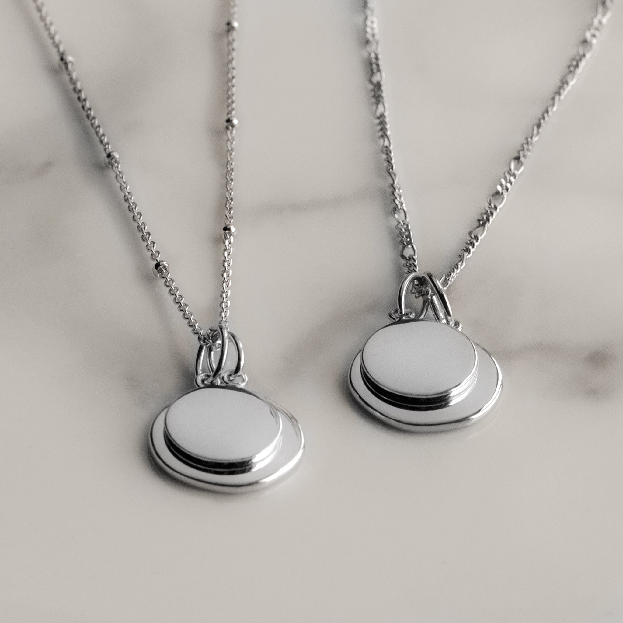 Multiple Silver Pendants - Seek + Find