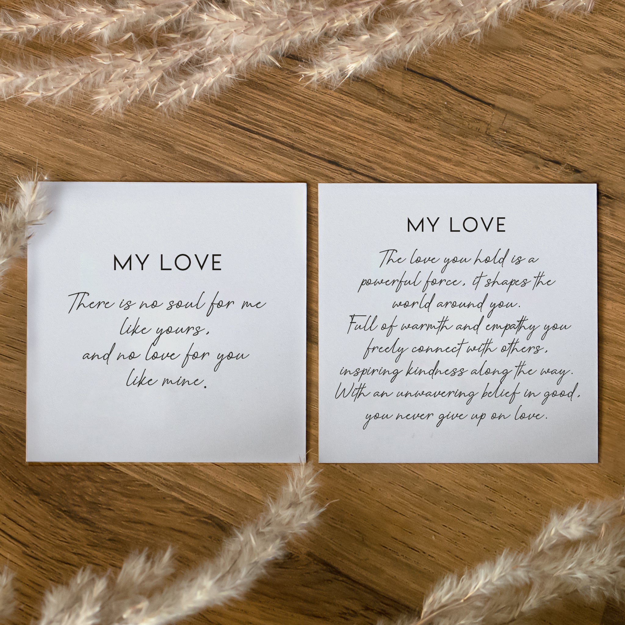 My love Necklace - Seek + Find