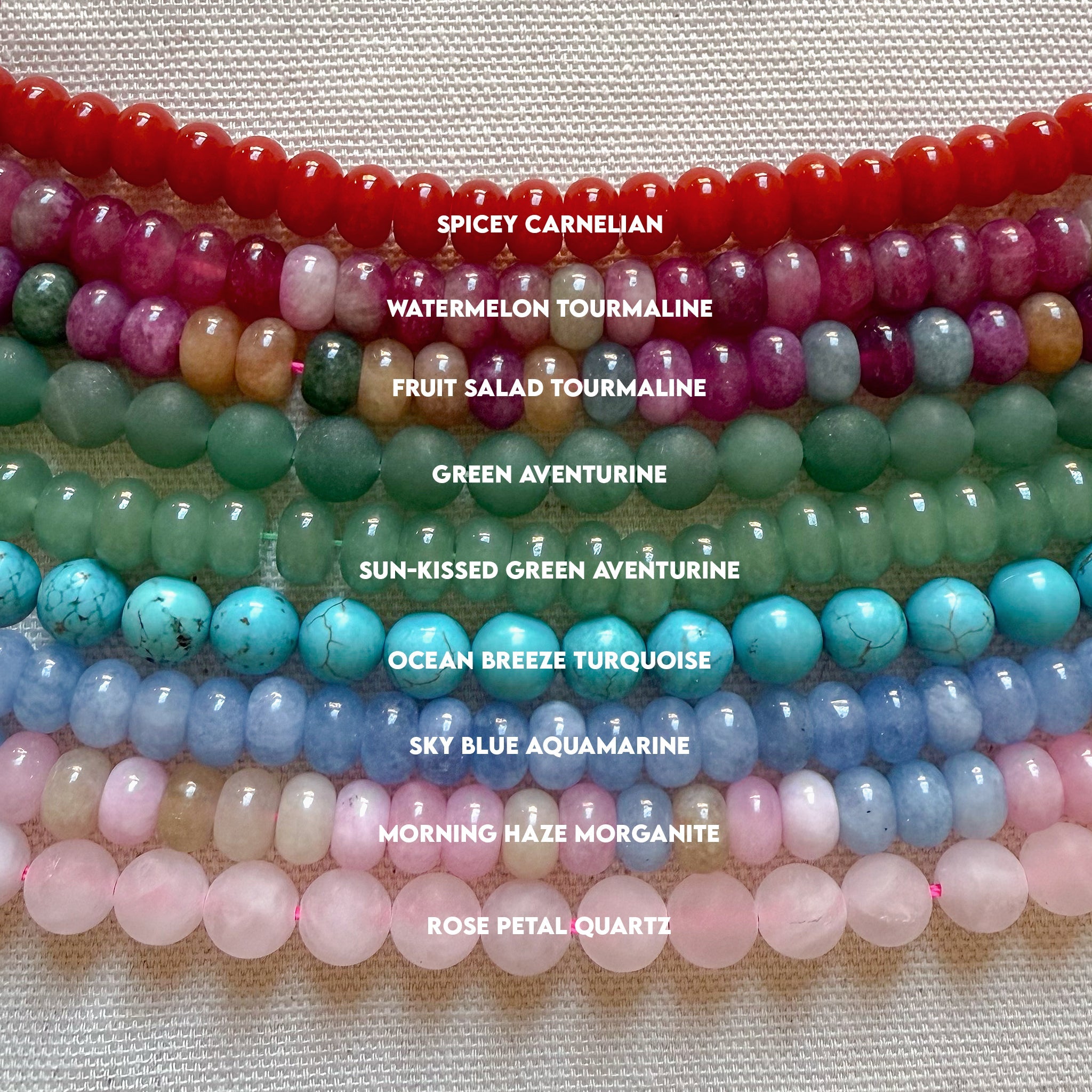 Personalised Beaded Necklace - Seek + Find
