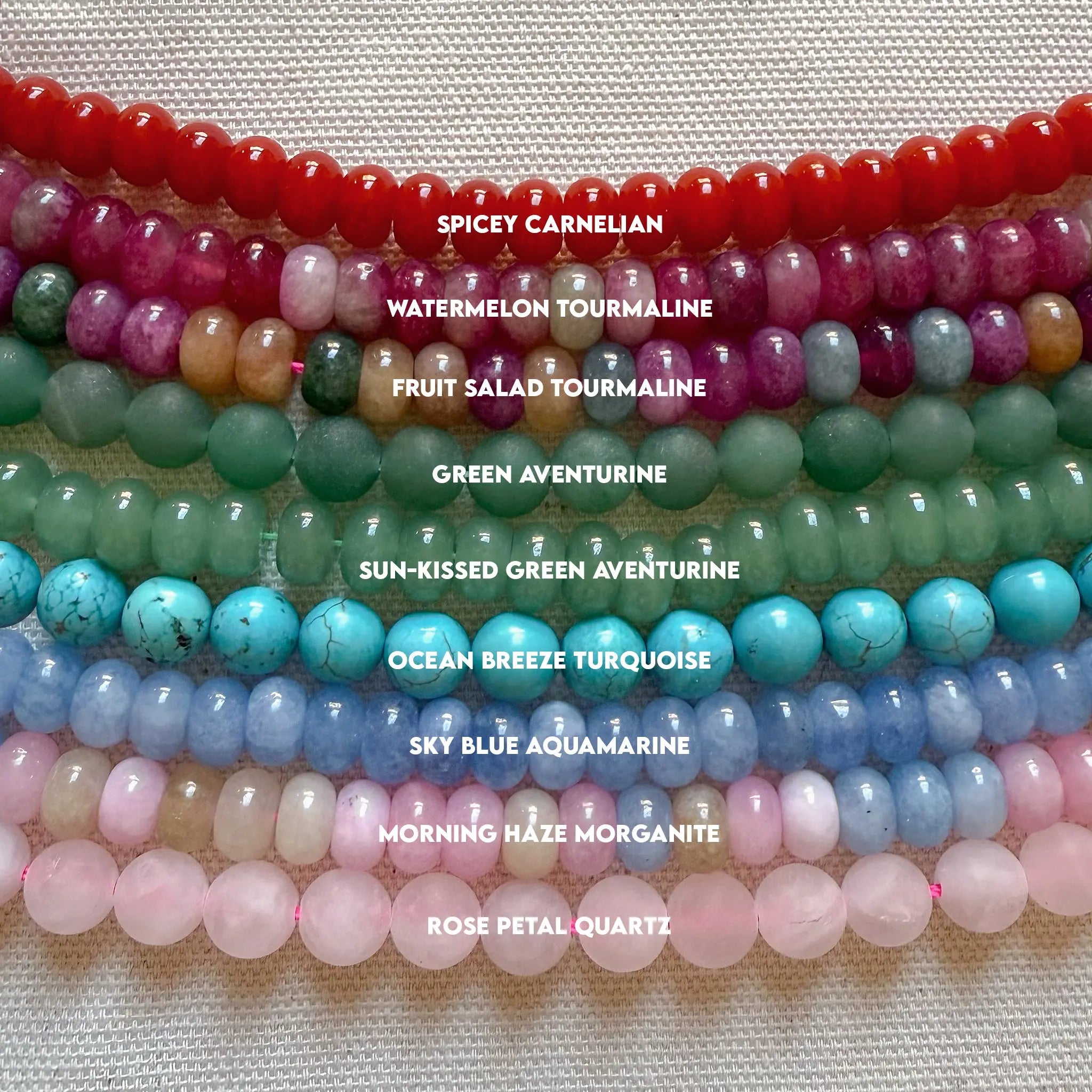 Personalised Beaded Necklace - Seek + Find