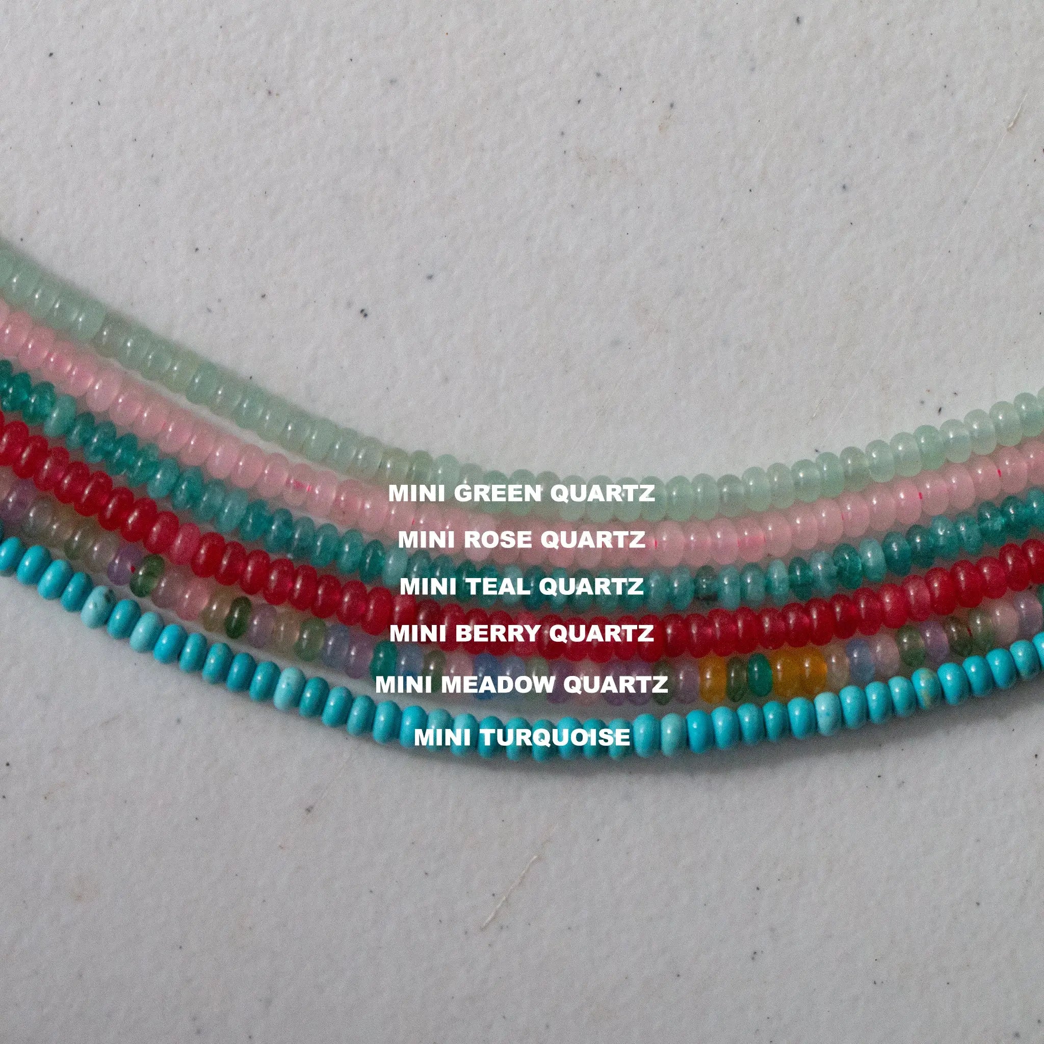 Personalised Beaded Necklace Seek + Find