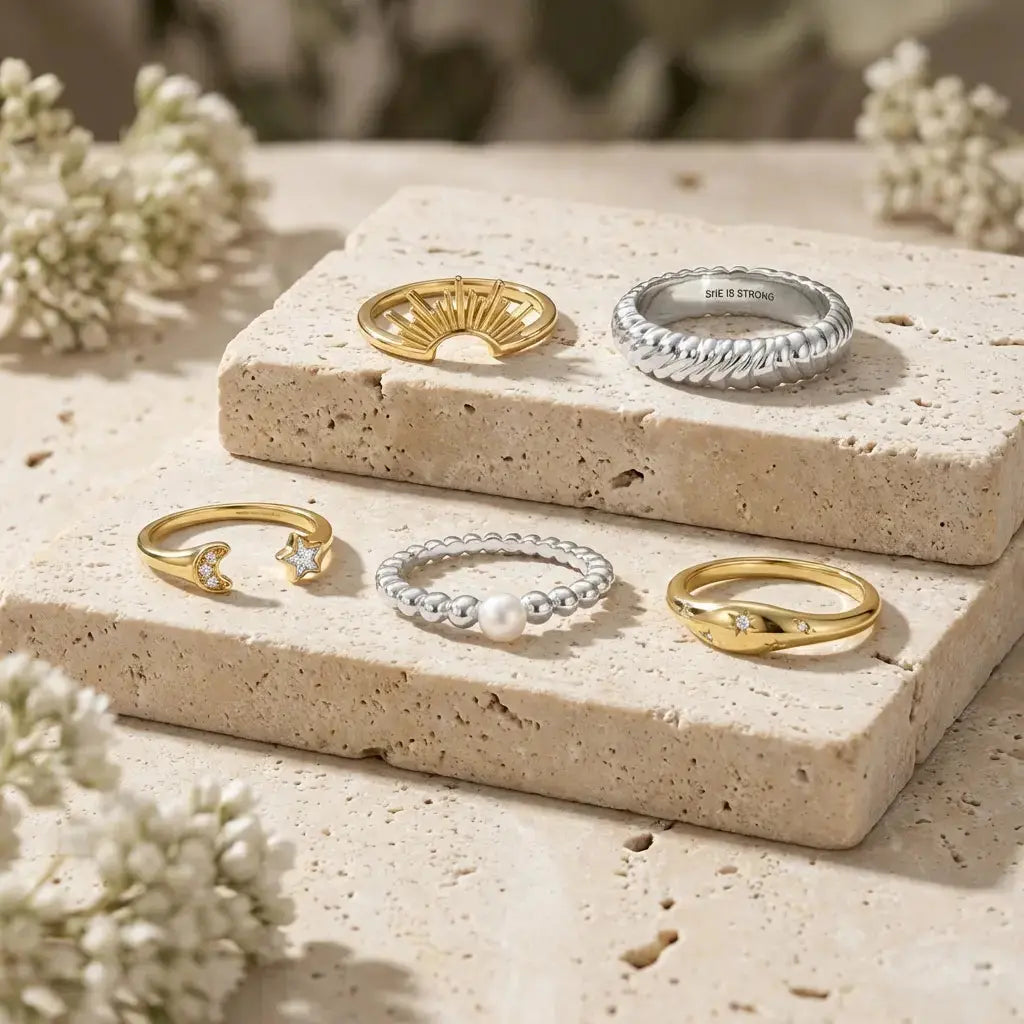 Shine Dome Ring - Seek + Find