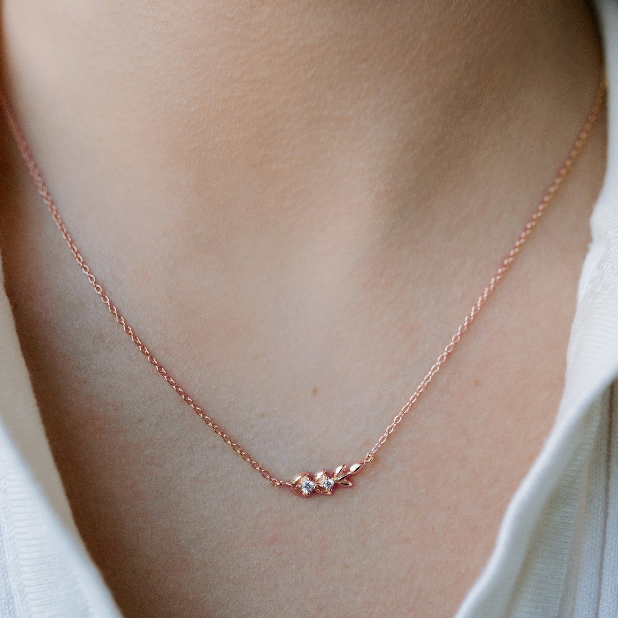 Grow Rose Gold Necklace - Seek + Find