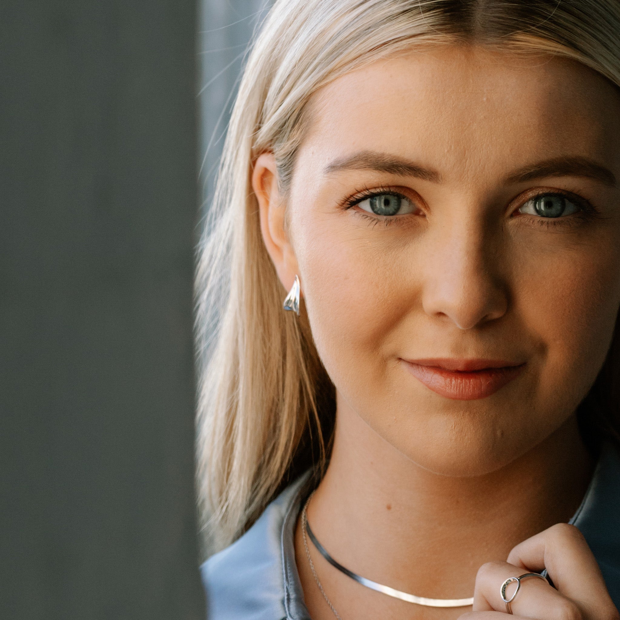 Grow Leaf Earring - Seek + Find
