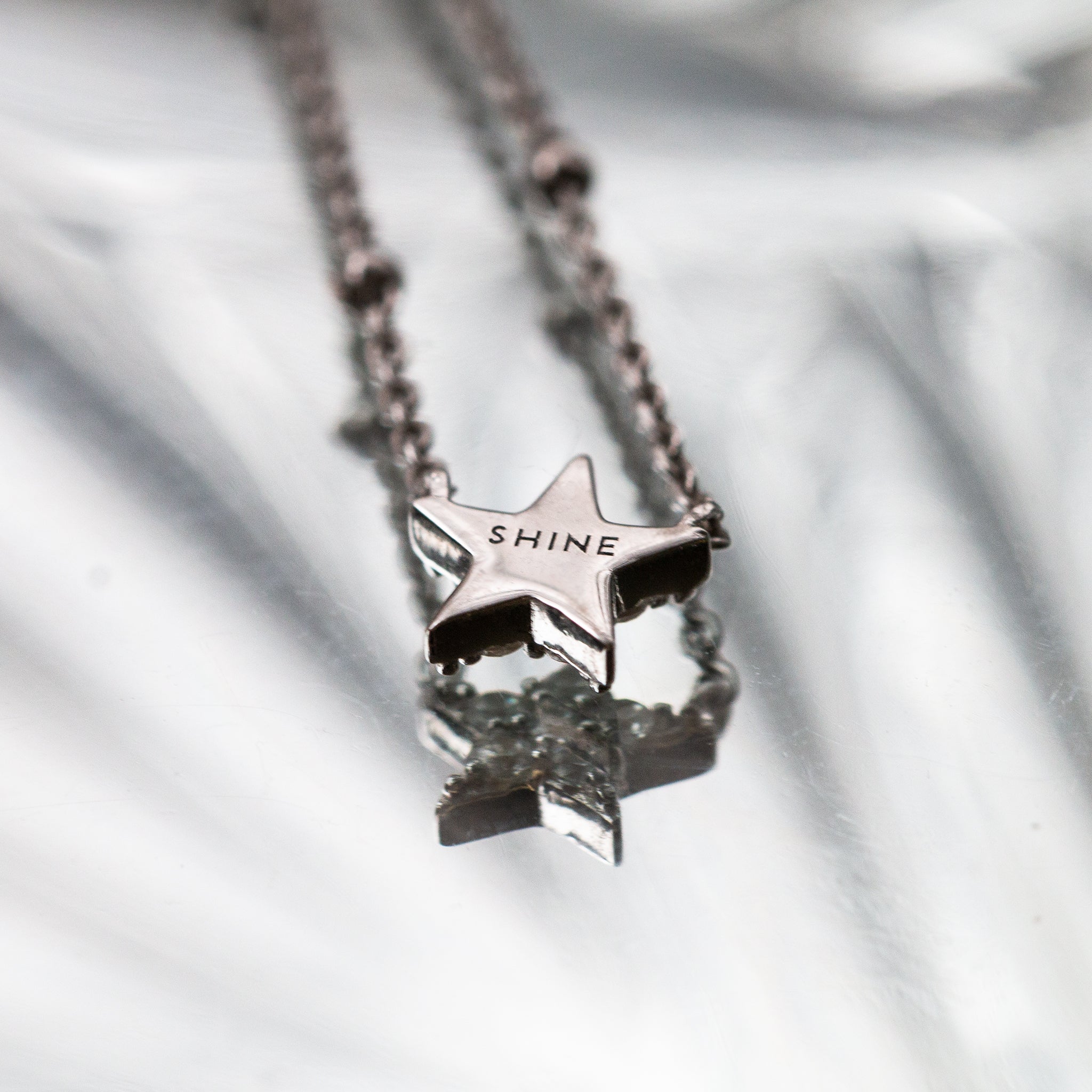 Shine Silver Star Necklace - Seek+Find