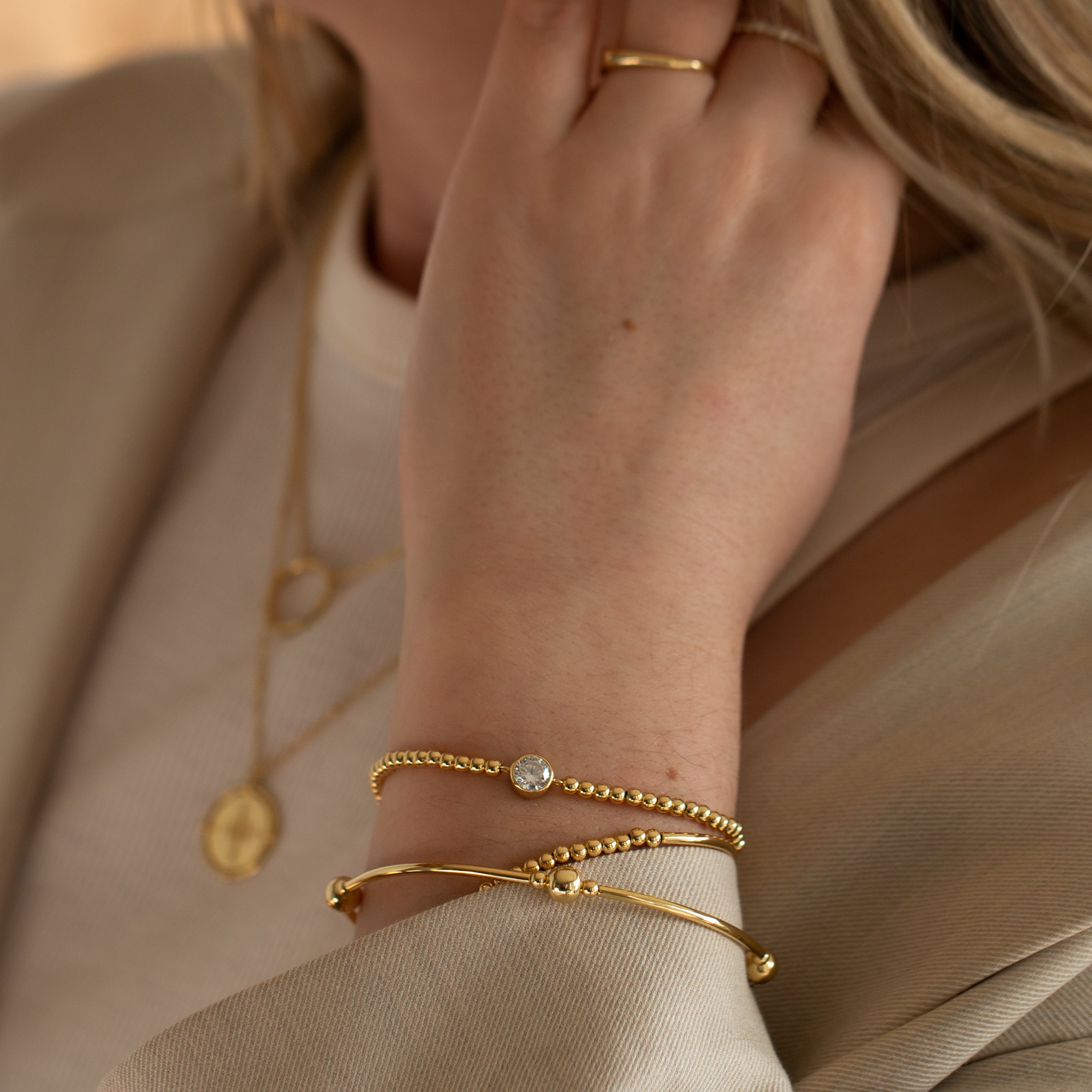 Calm Beaded Bracelet - Seek+Find