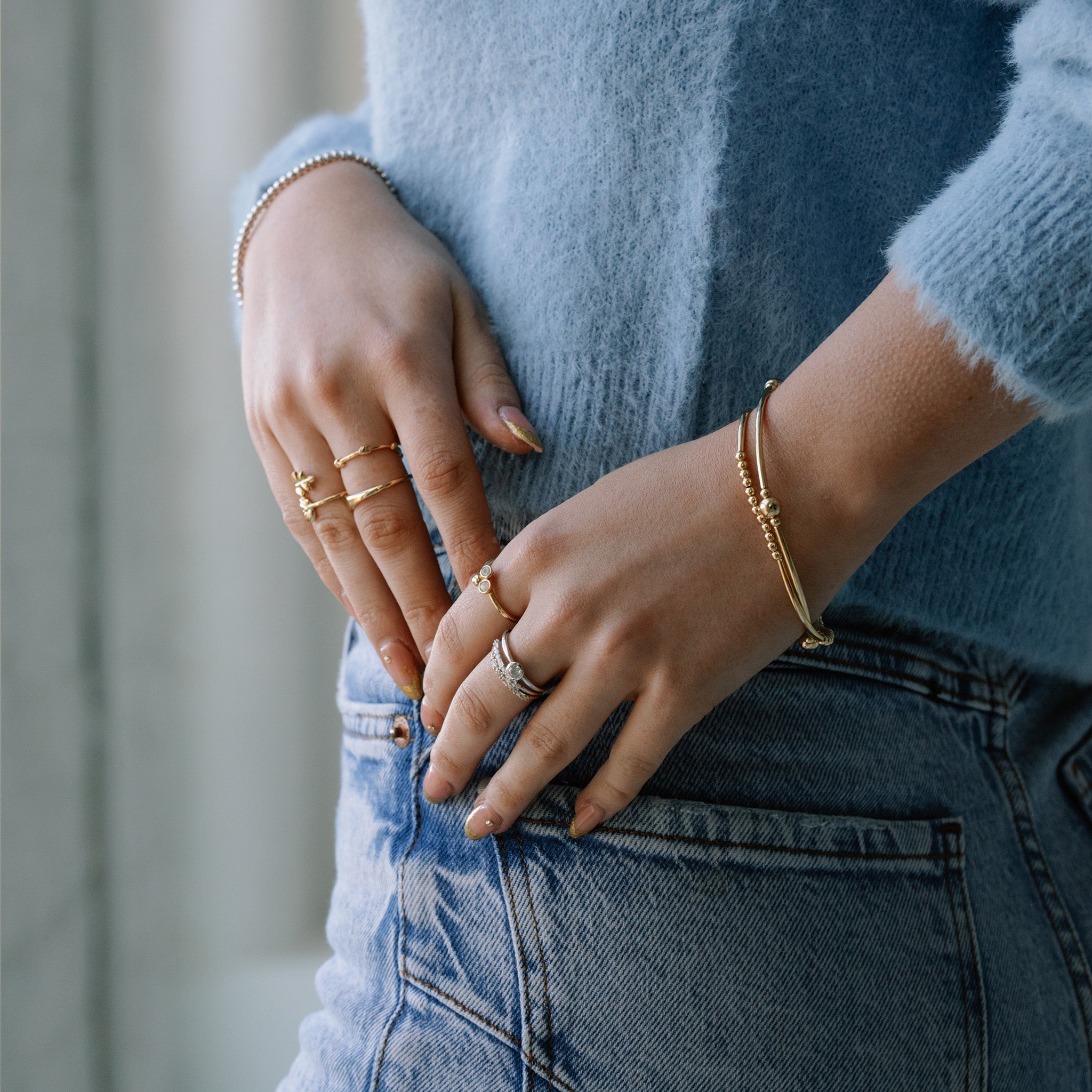 Faith, Hope and Love Beaded Bracelet - Seek + Find