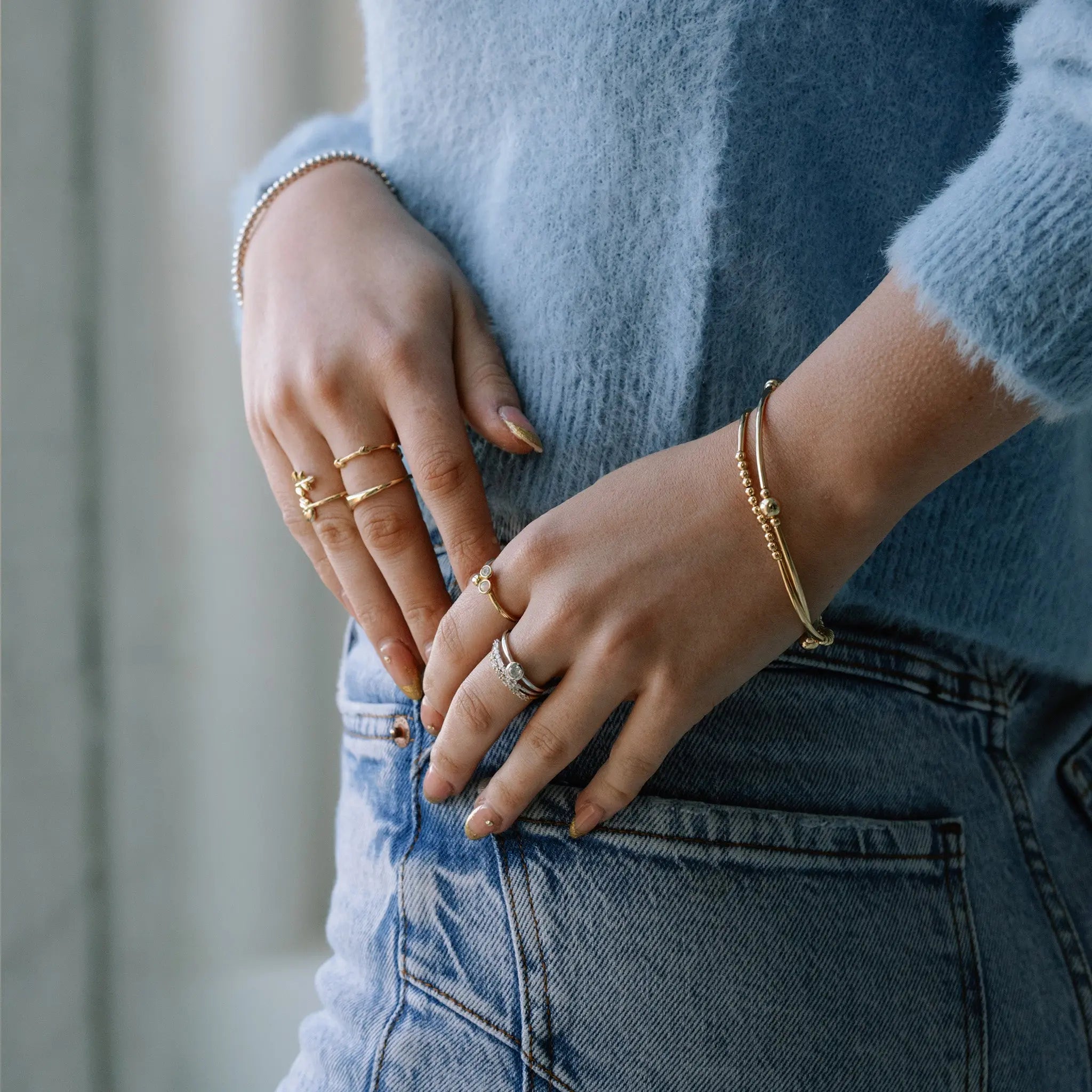 Faith, Hope and Love Beaded Bracelet - Seek + Find