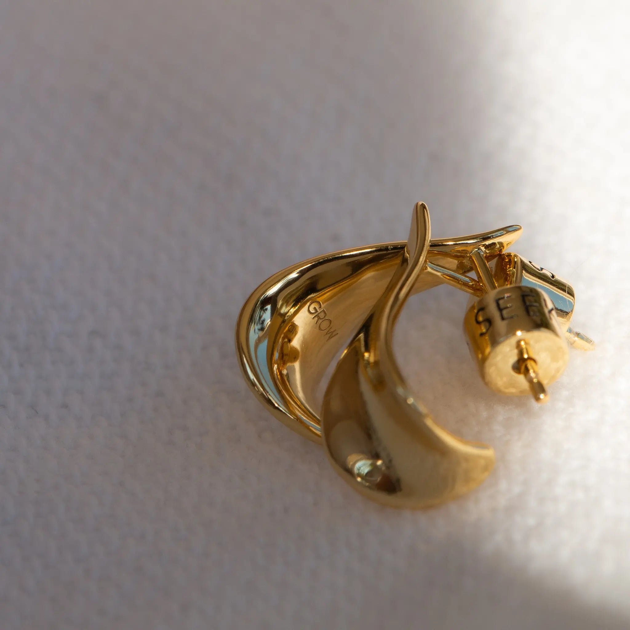 Grow Leaf Earring - Seek+Find