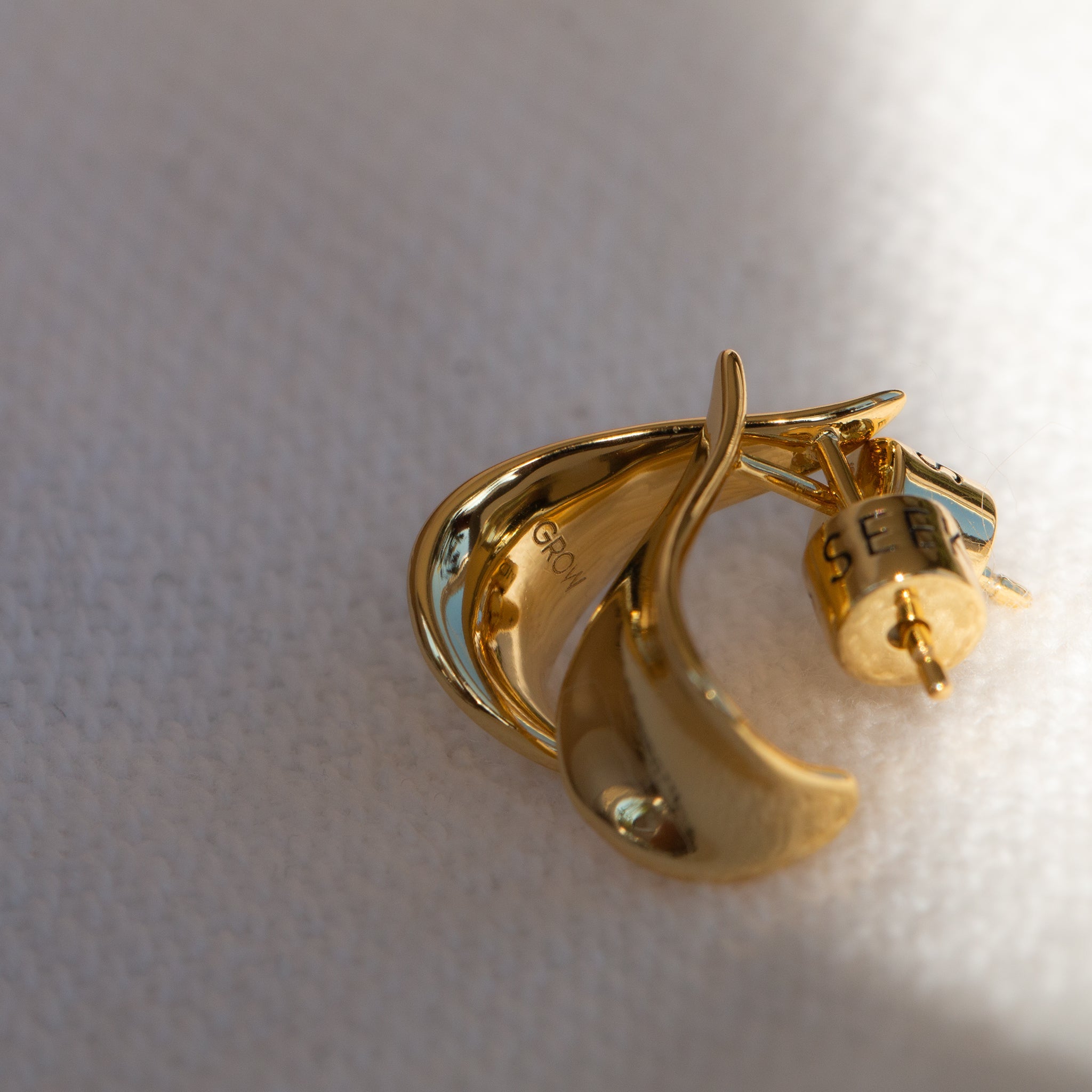 Grow Leaf Earring - Seek+Find