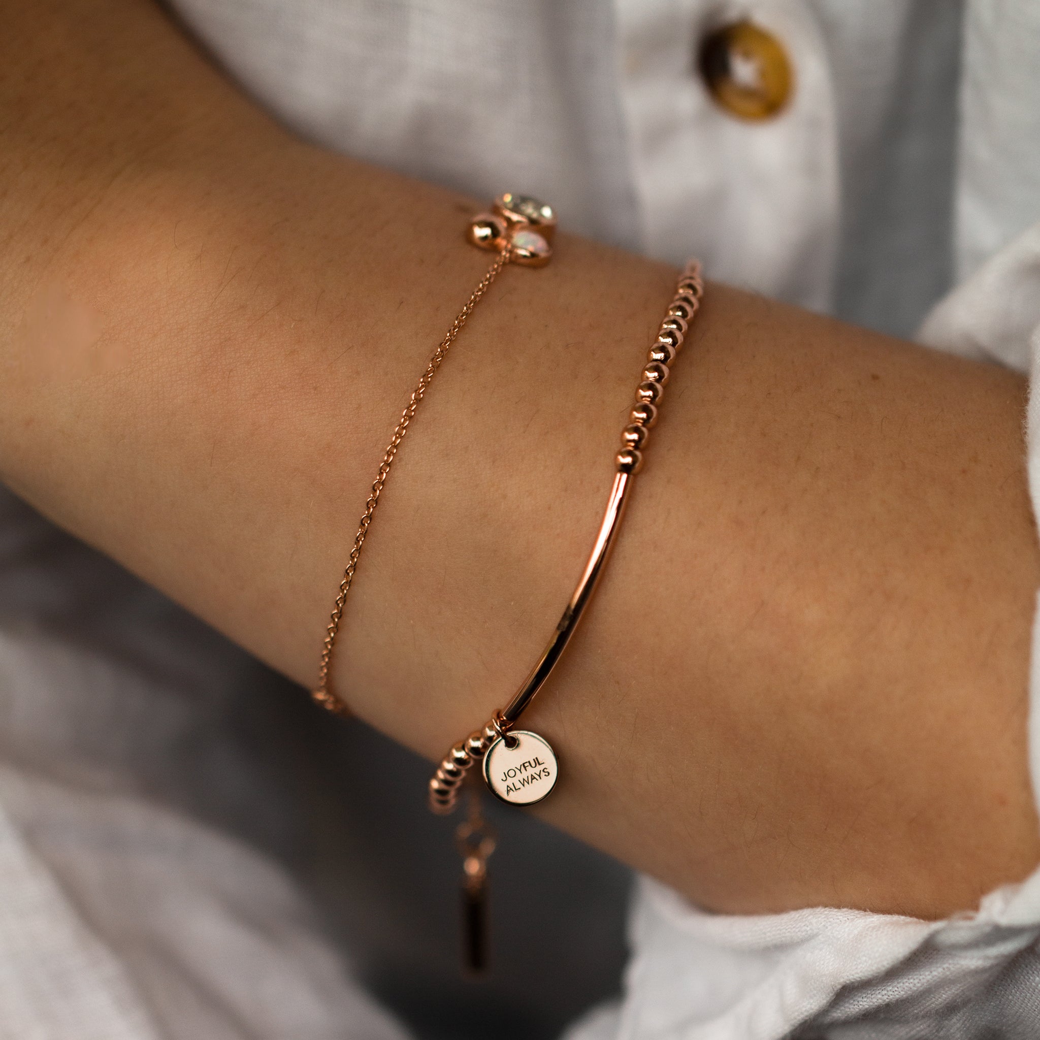 Joyful Beaded Bracelet - Seek+Find