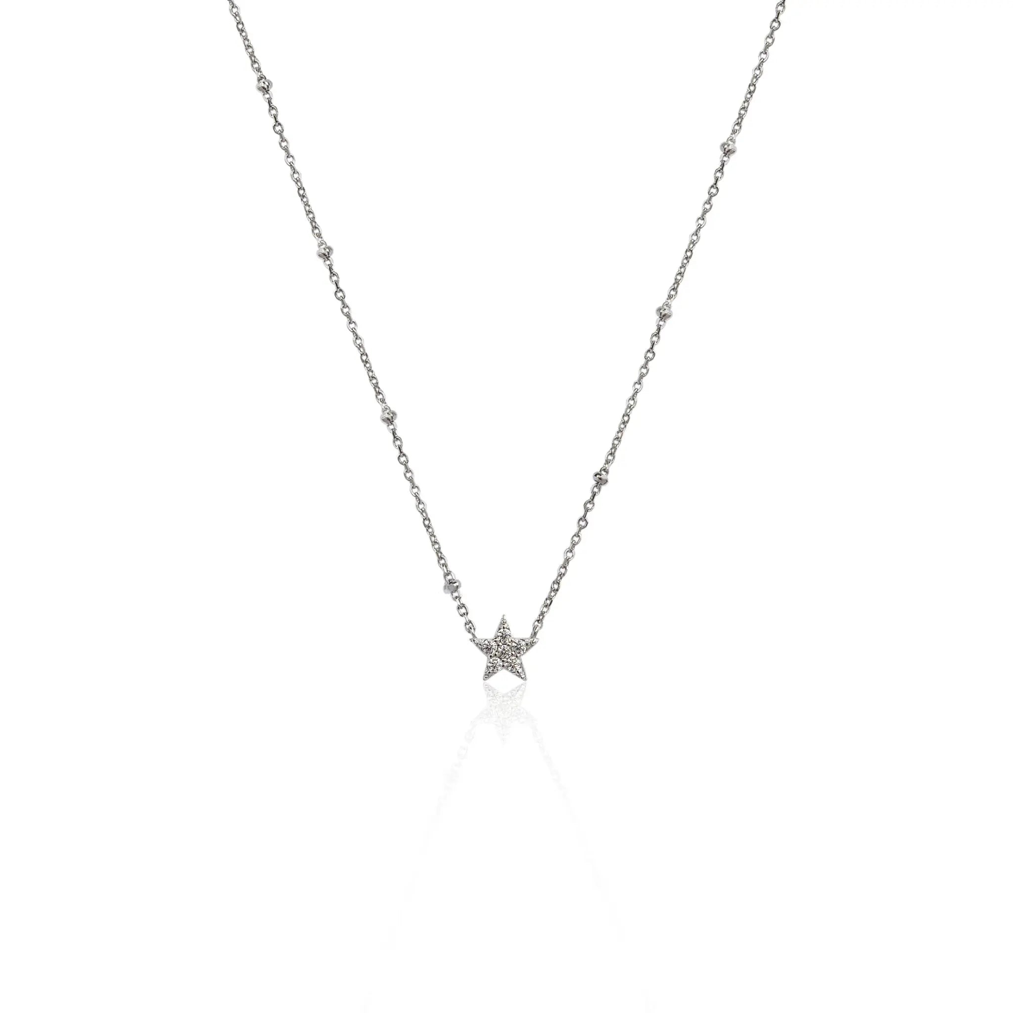 Shine Silver Star Necklace - Seek+Find