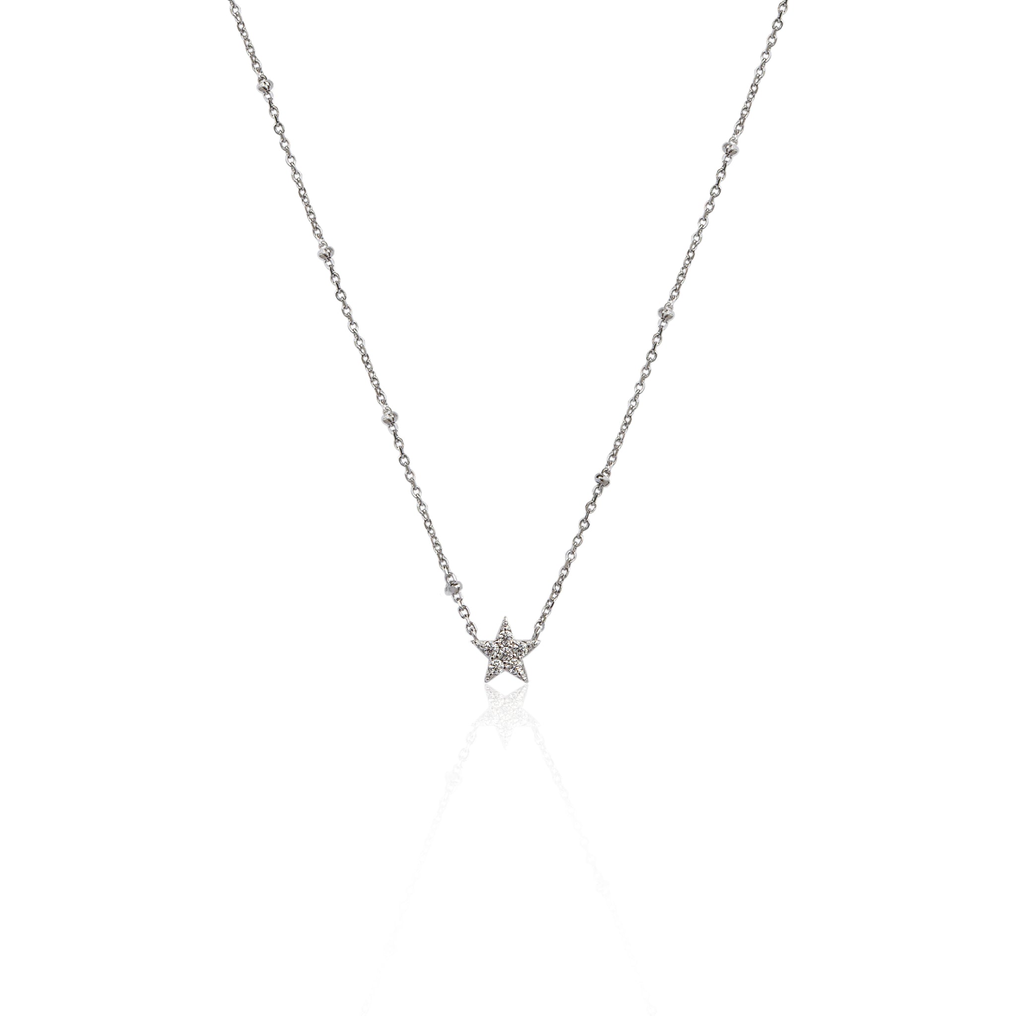 Shine Silver Star Necklace - Seek+Find